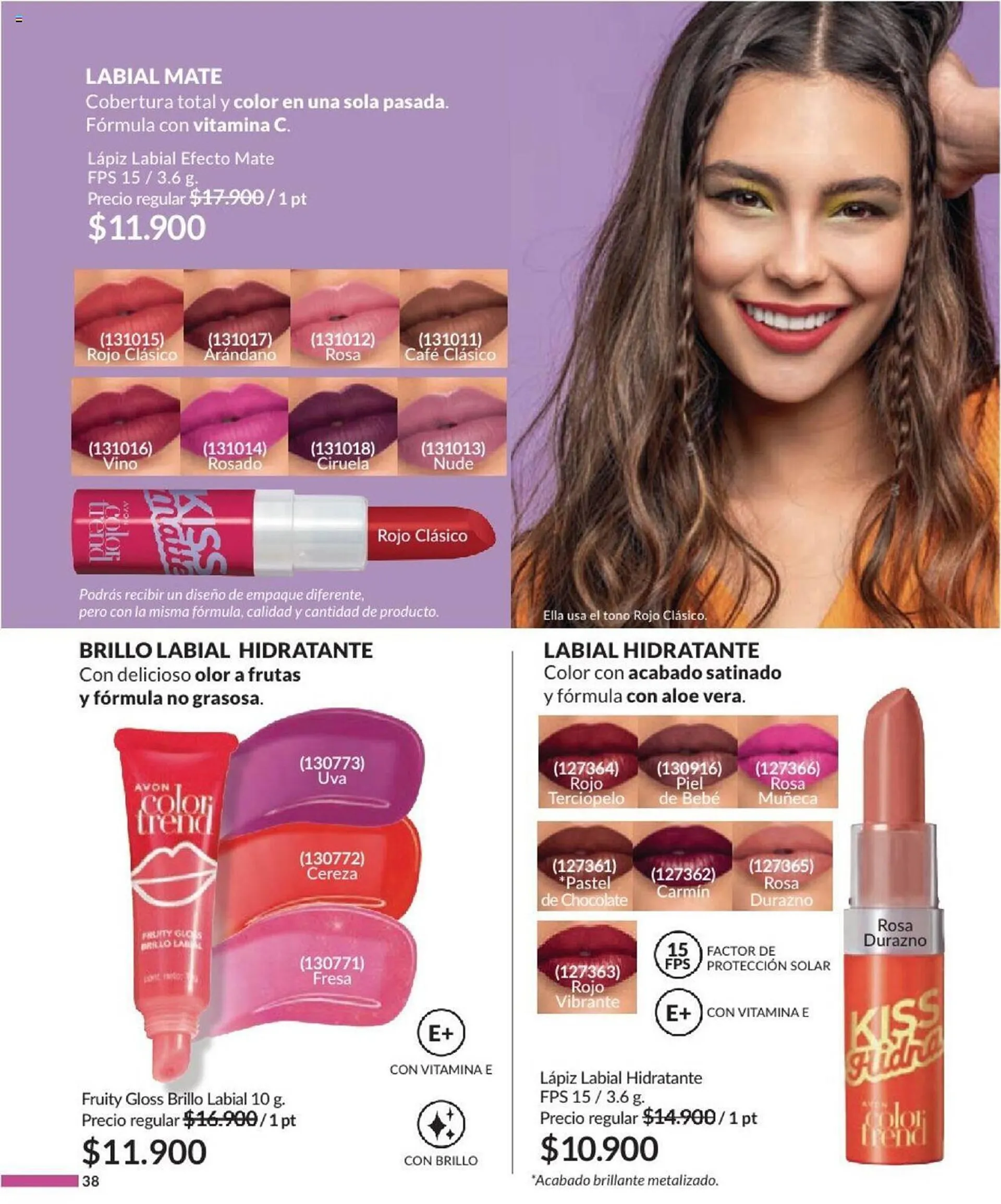 Catalogo de Catálogo Avon 20 de julio al 16 de agosto 2024 - Pag 38