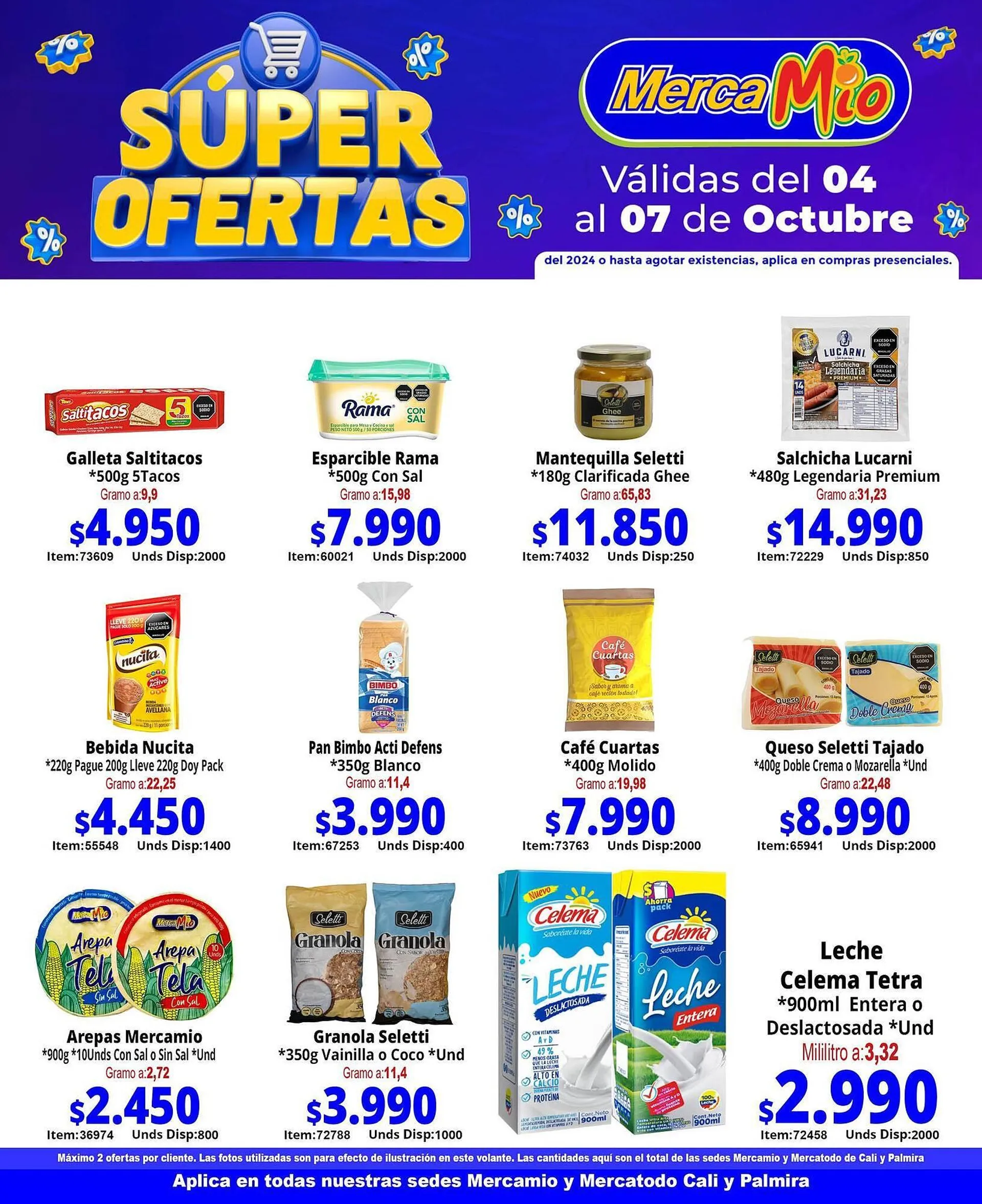 Catalogo de Catálogo MercaTodo 4 de octubre al 7 de octubre 2024 - Pag 4