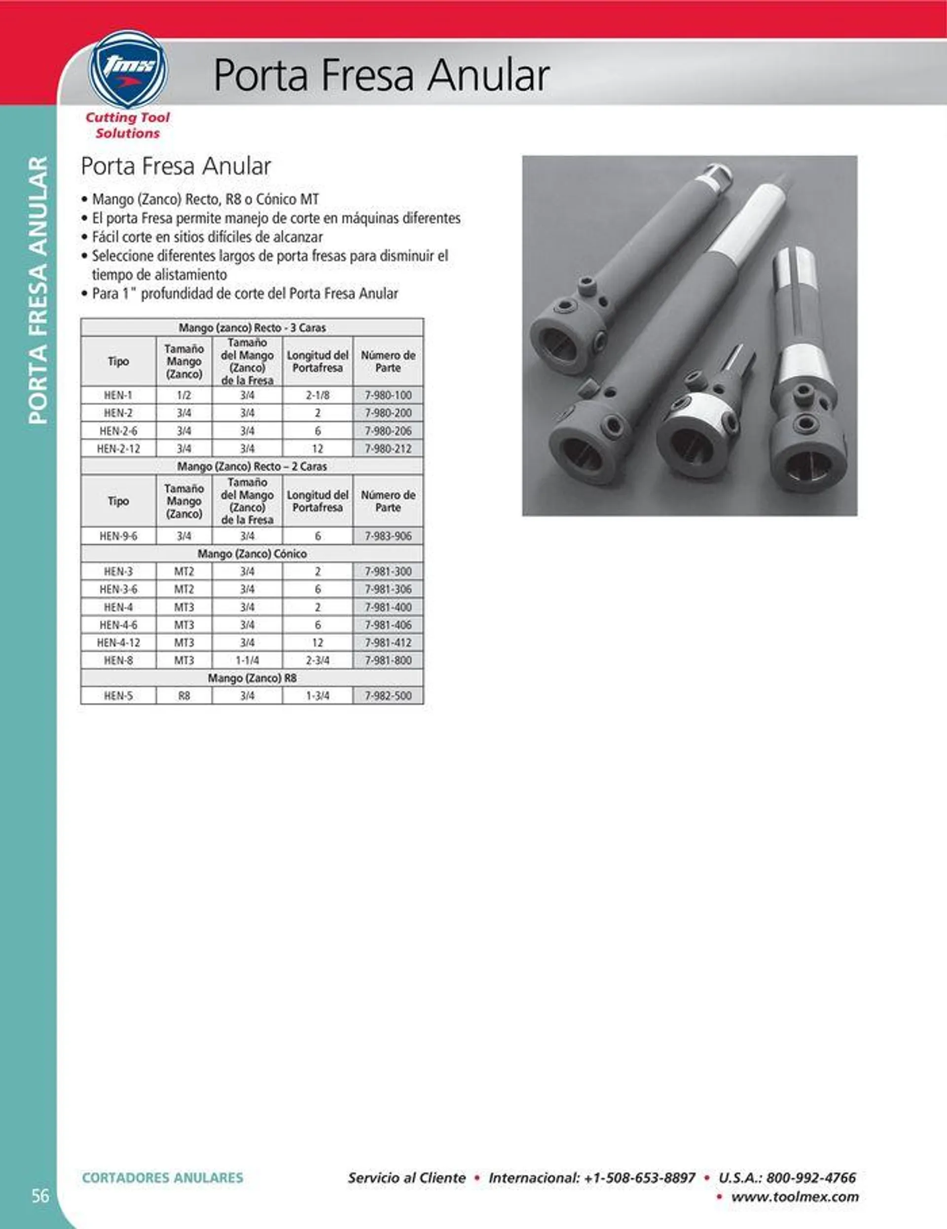 Catalogo de Cutting tool solution 15 de enero al 31 de diciembre 2024 - Pag 56