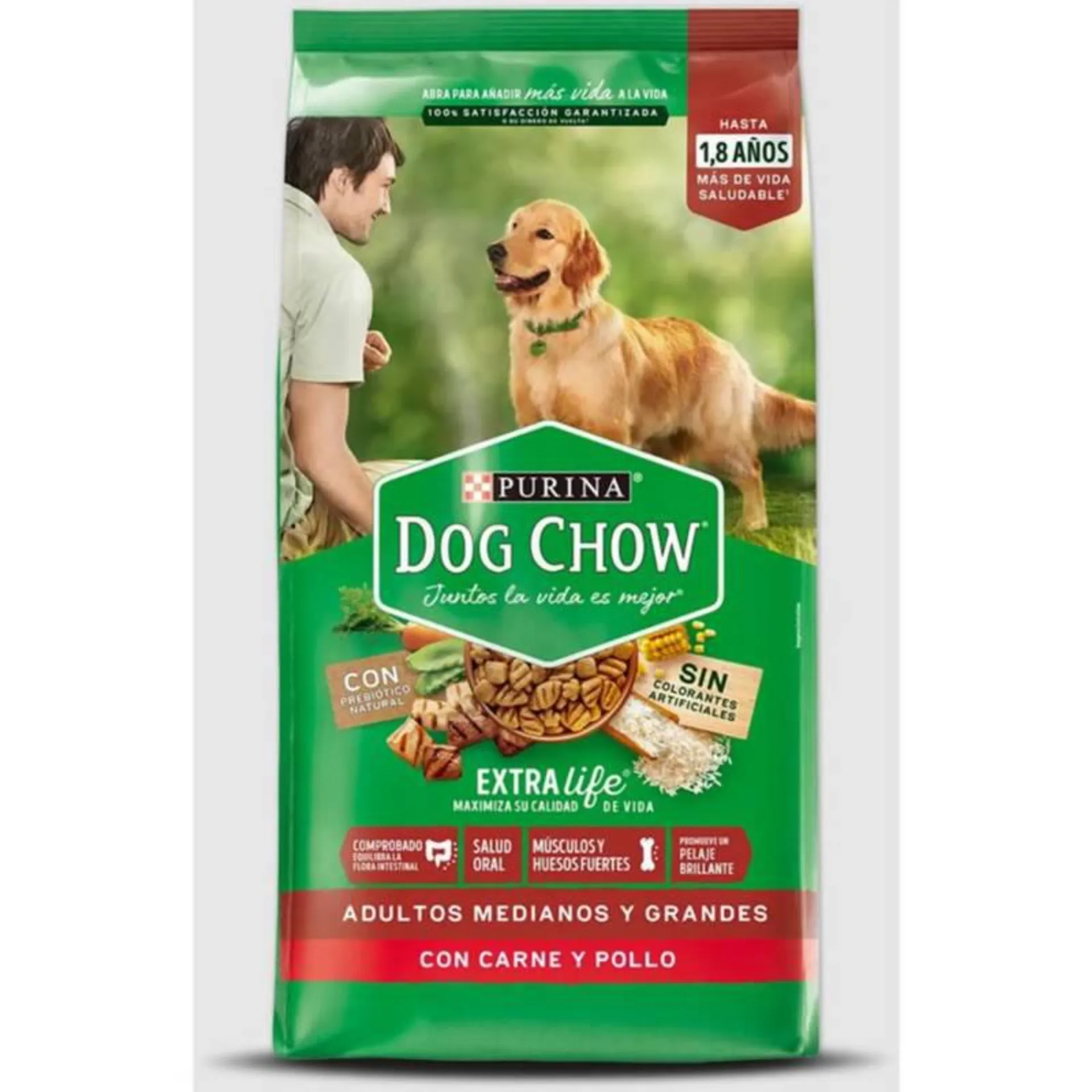 Dog Chow Salud Visible Perros Adultos Medianos Y Grandes 17Kg