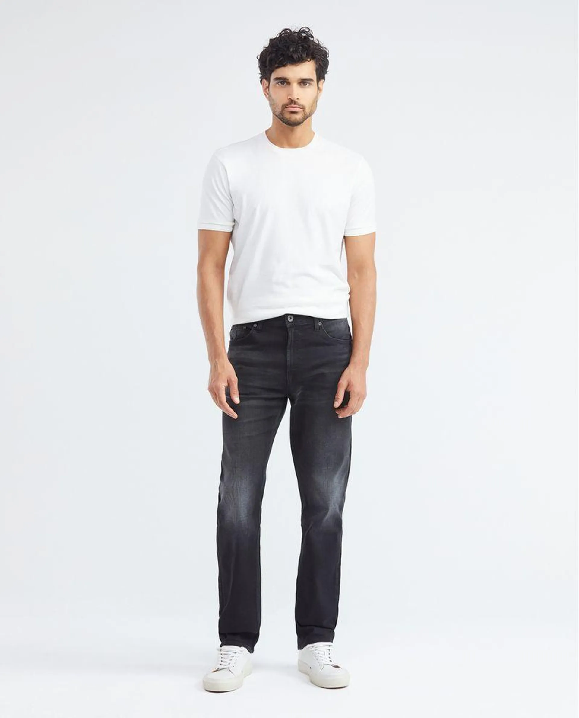 Jean de Hombre, Relaxed Fit, Revenge, Boot Cut - Negro