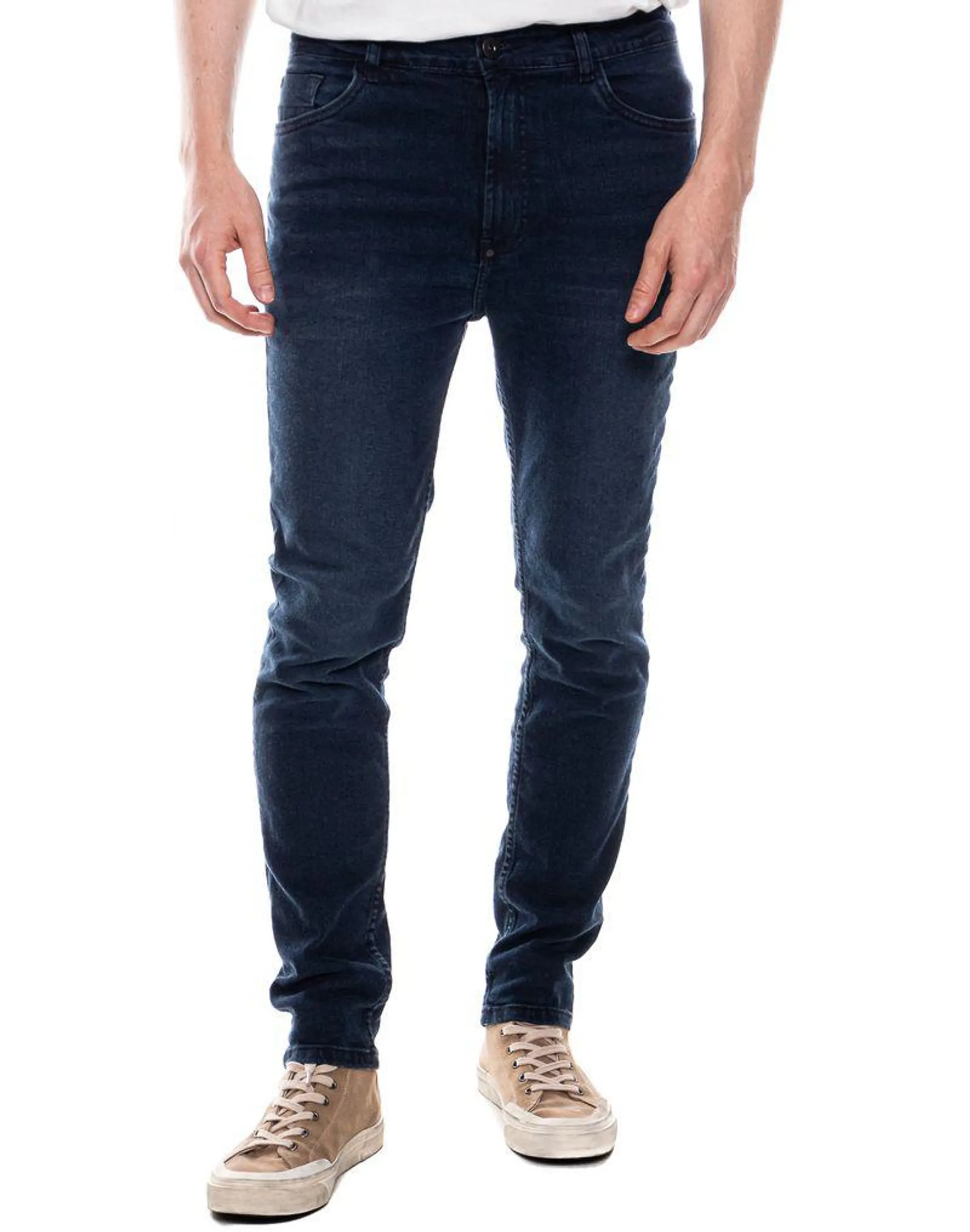 Slim Fit Jeans Tono Oscuro