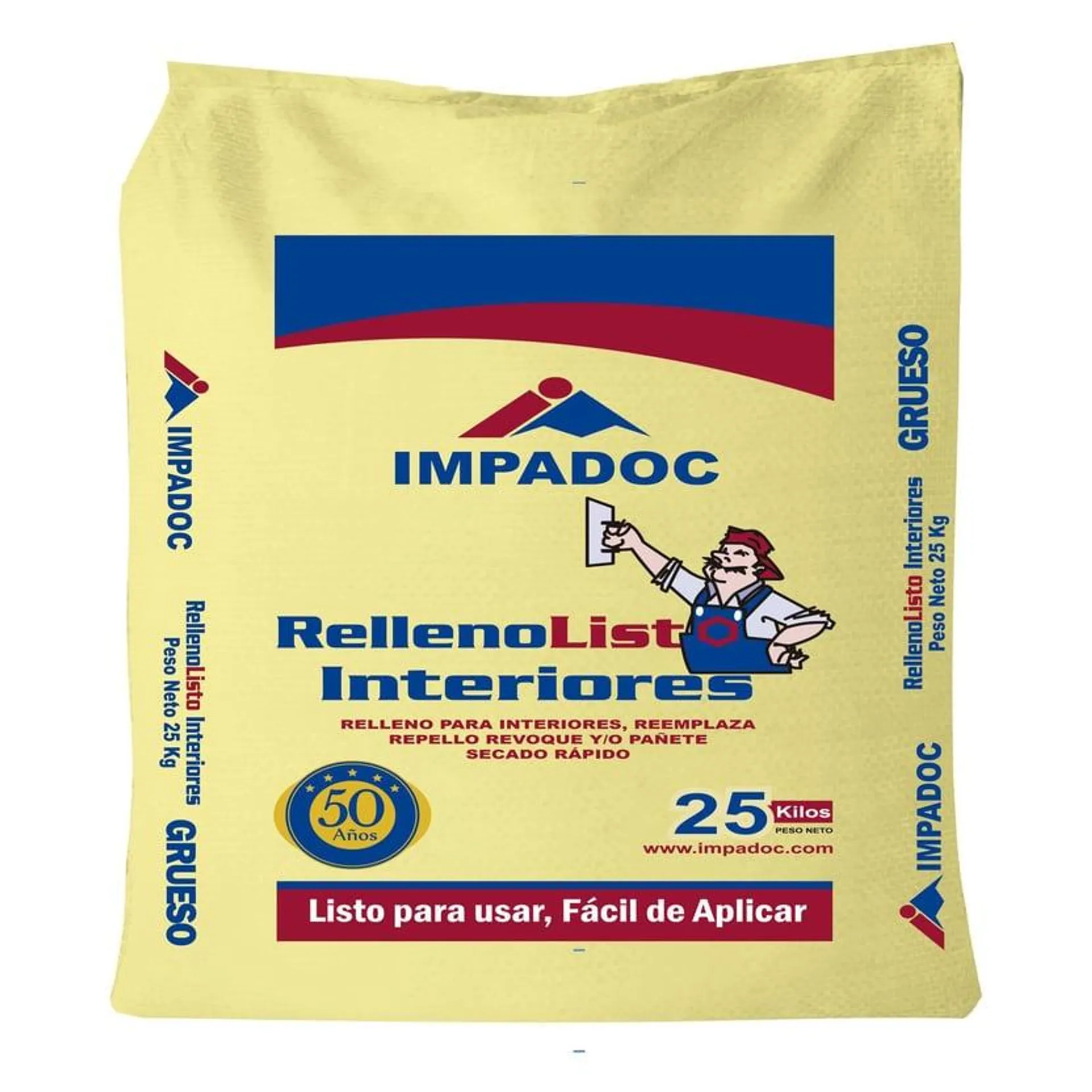 Relleno Interiores Grueso 25kg