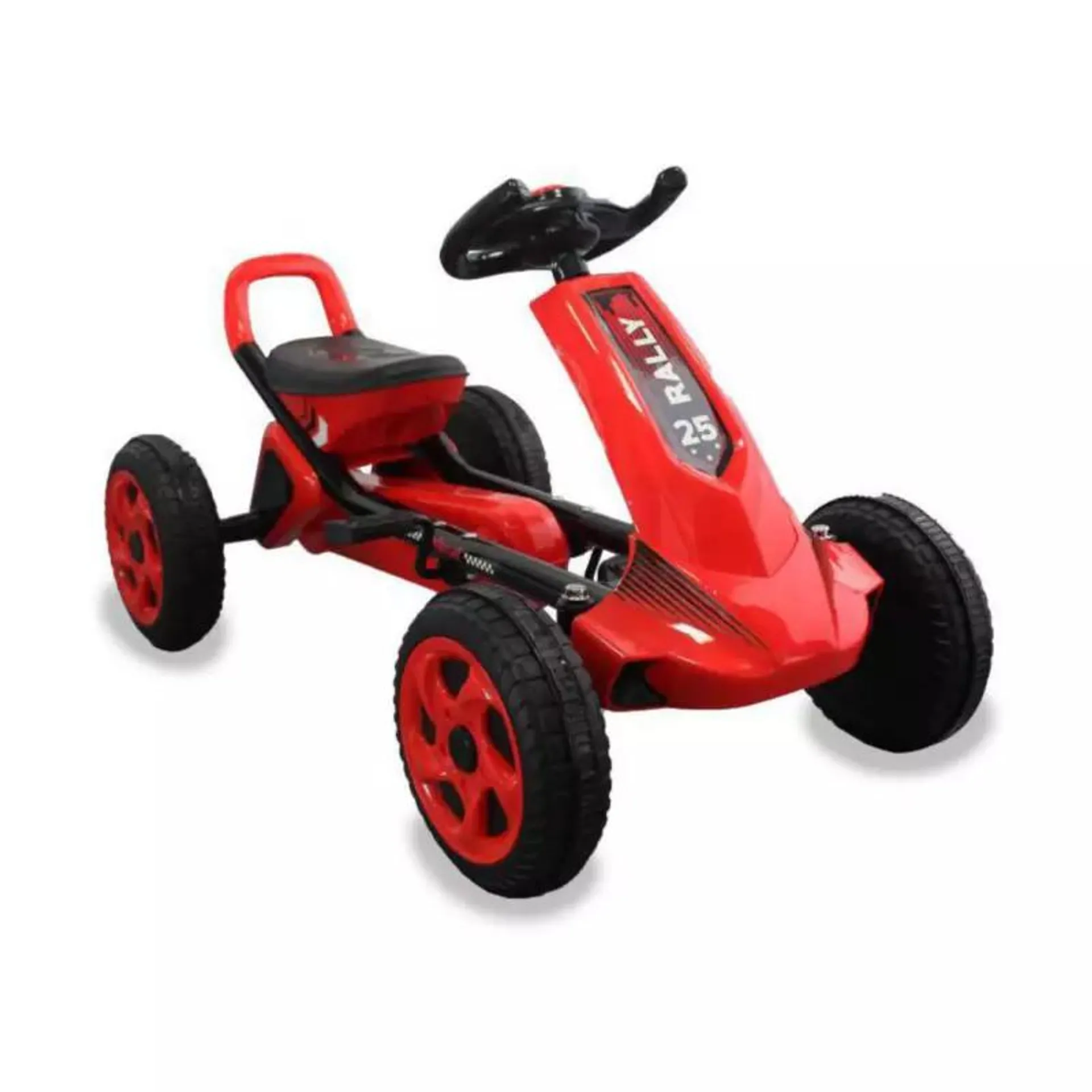 Carro De Pedales Go Kart Rally Prinsel Rojo