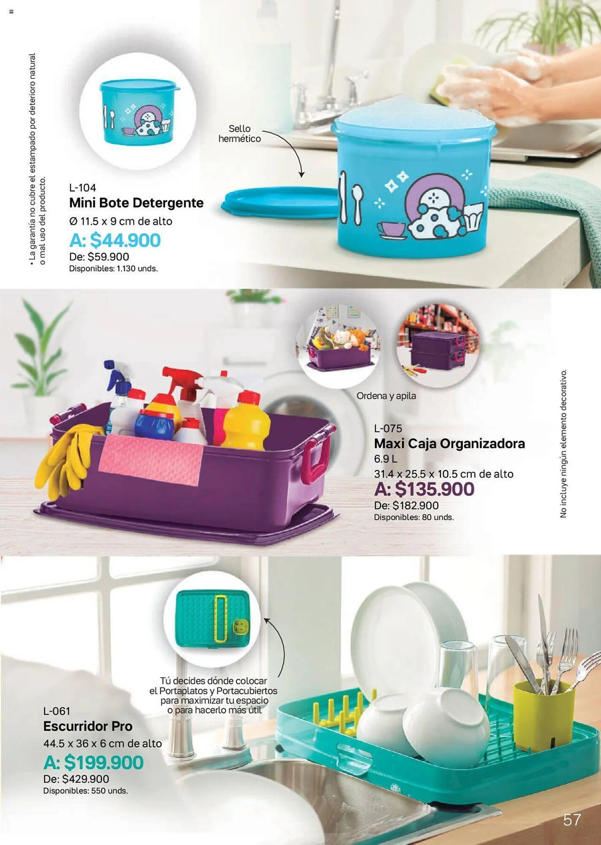 Catalogo de Catálogo Tupperware 29 de diciembre al 25 de enero 2024 - Pag 57