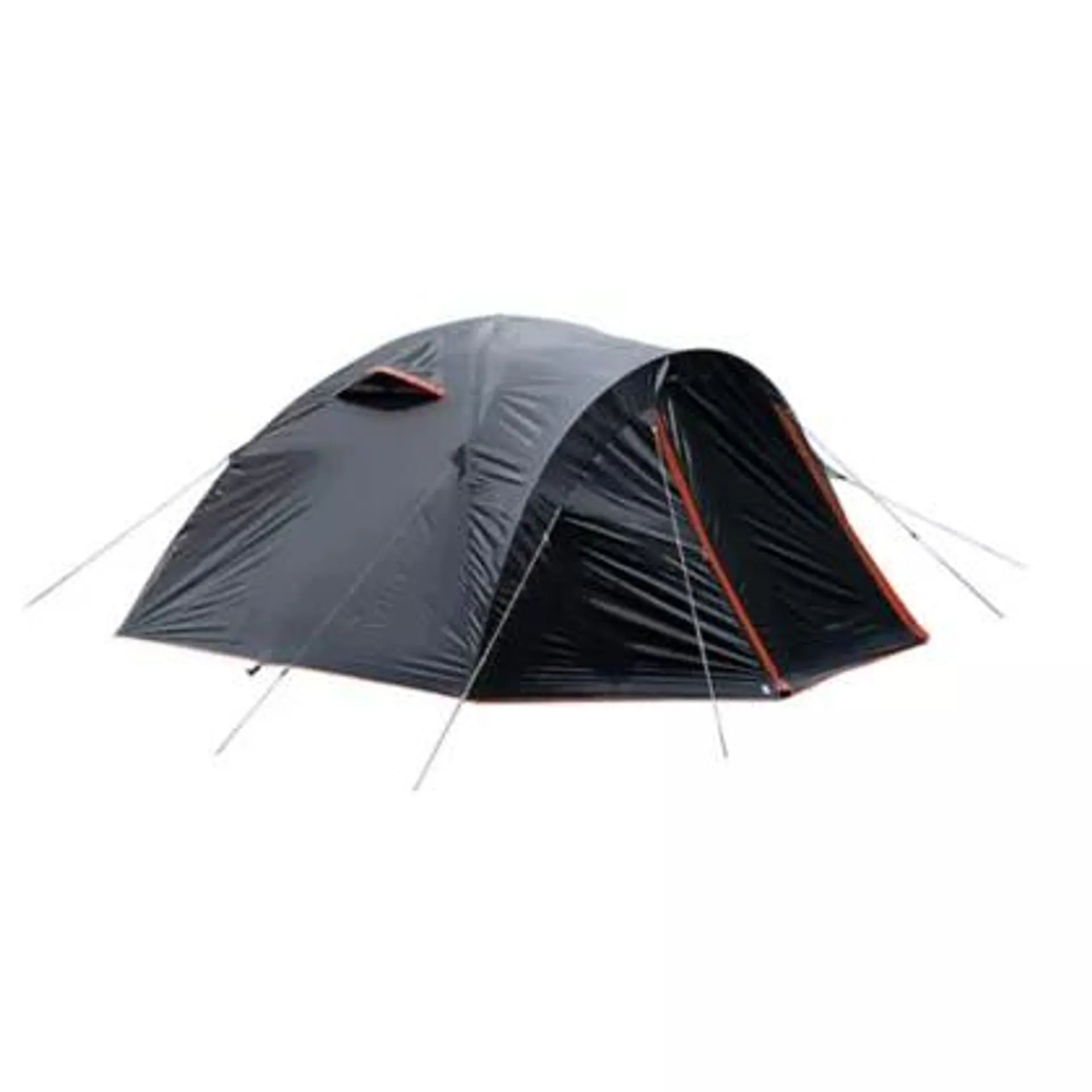 Carpa Para Camping 4 Personas Nylon Atacama Negro