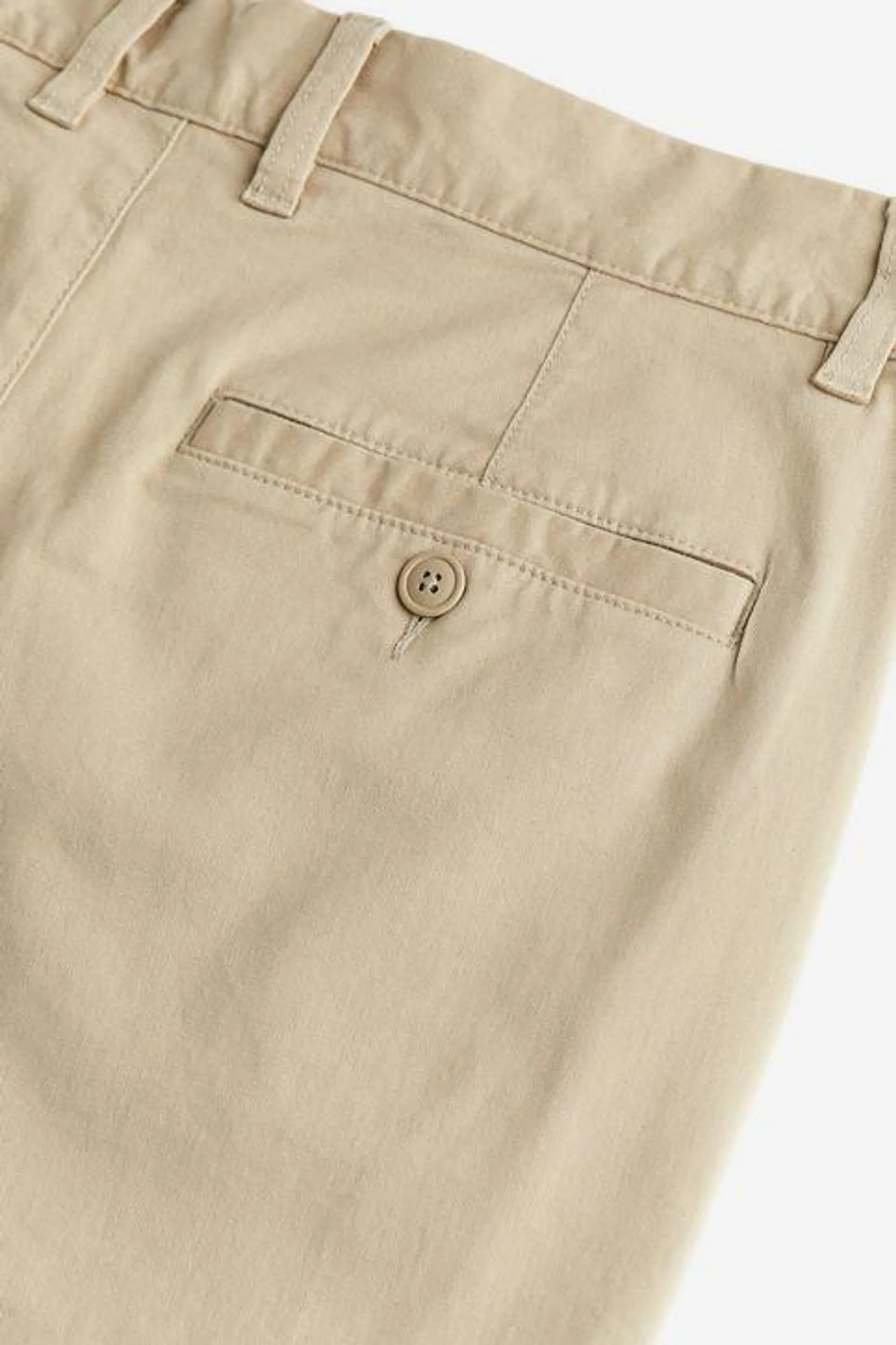 Pantalón en algodón Slim Fit