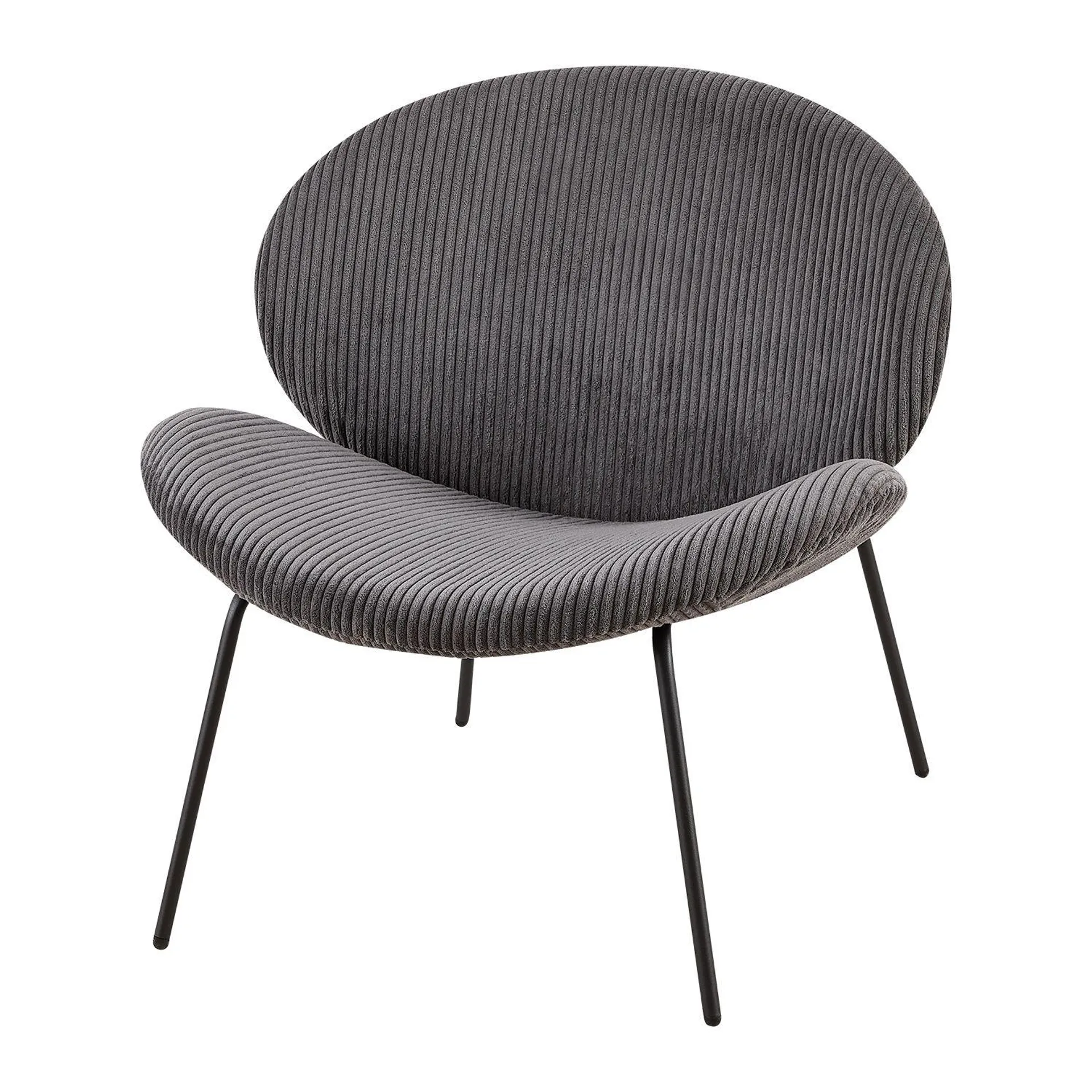 PoltronaTokio Velvet Gris