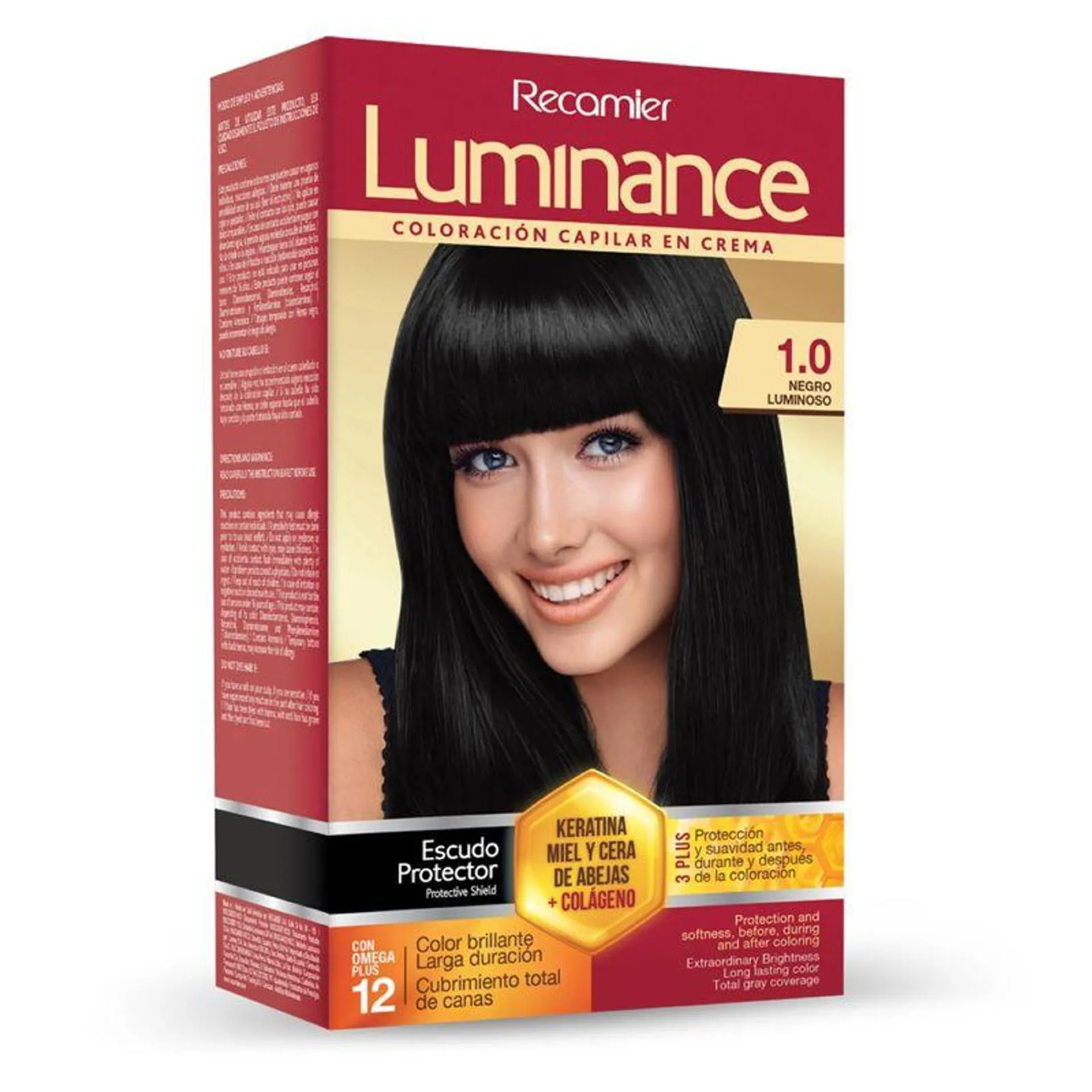 Tinte Luminance Kit 1.0 Negro Luminoso Caja X 1 Tubo