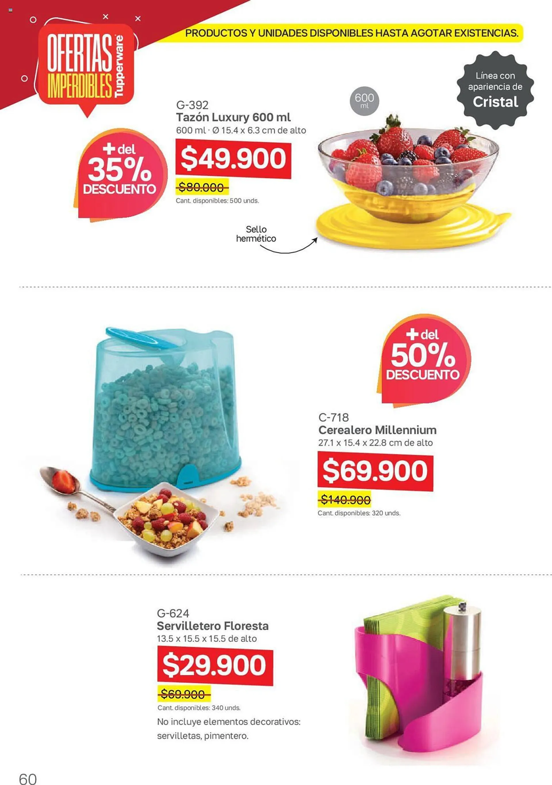 Catalogo de Catálogo Tupperware 29 de diciembre al 25 de enero 2024 - Pag 60