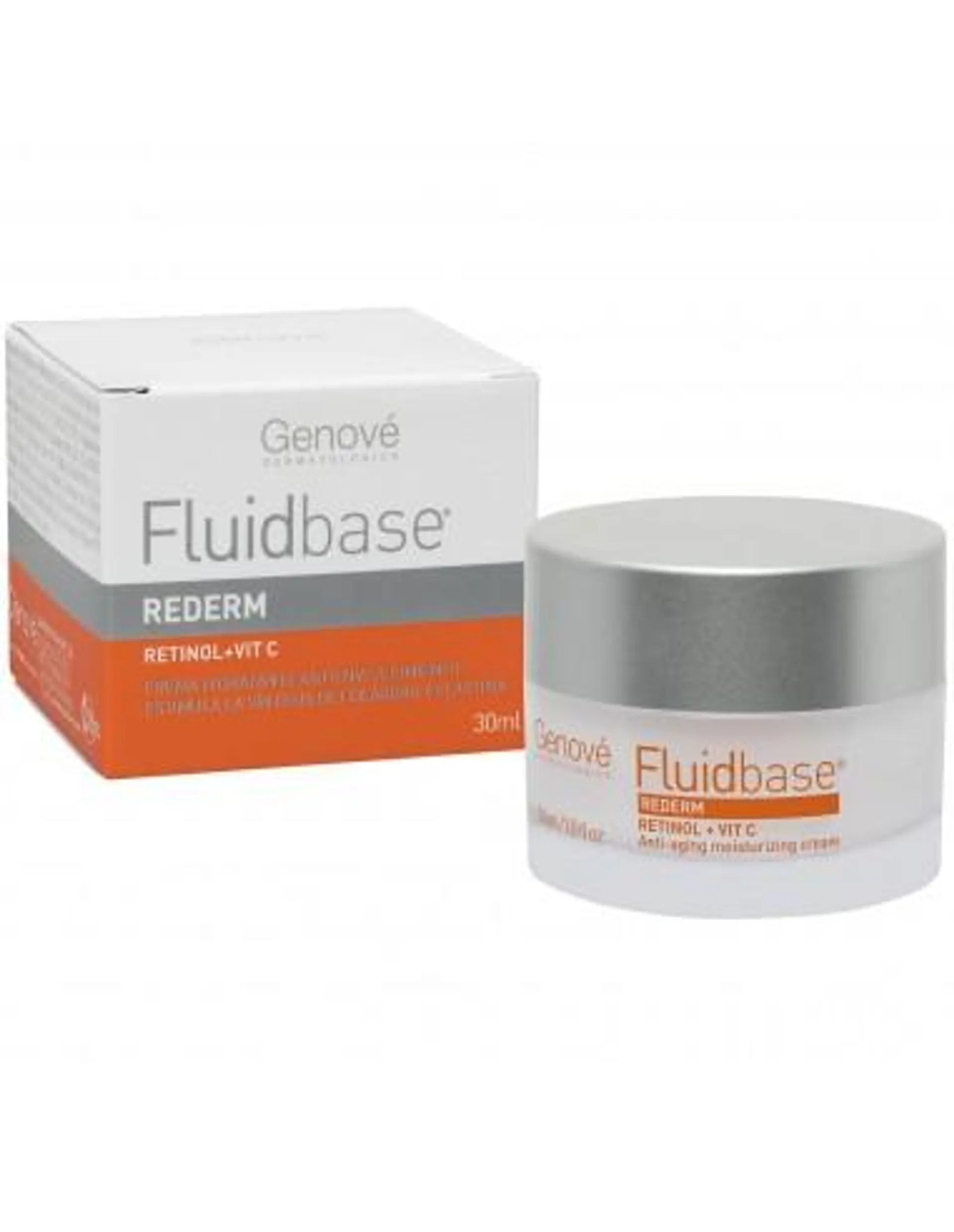 Fluidbase Rederm Retinol + Vitamina C Crema X 30ML