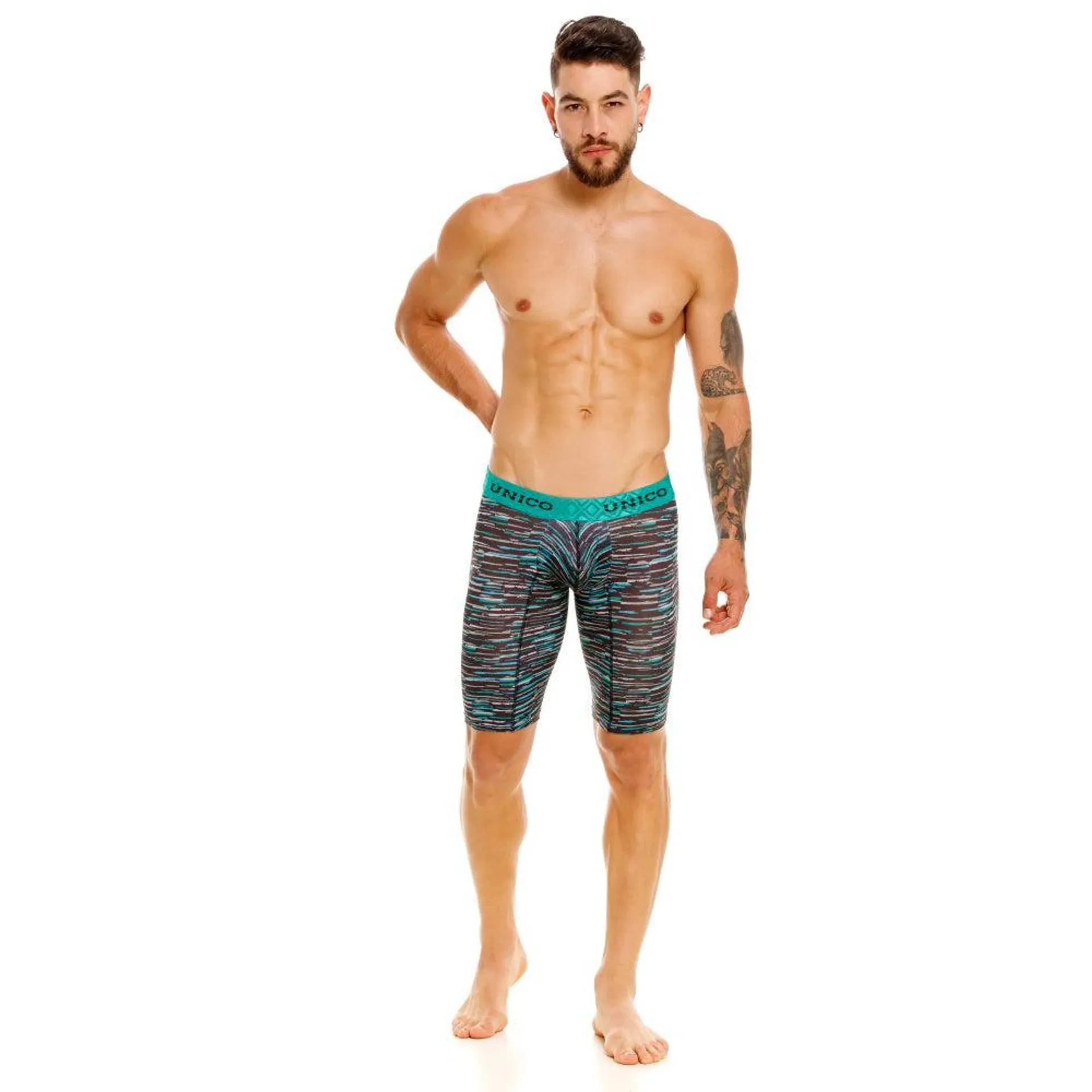 BOXER ATHLETIC LINDERO NEGRO