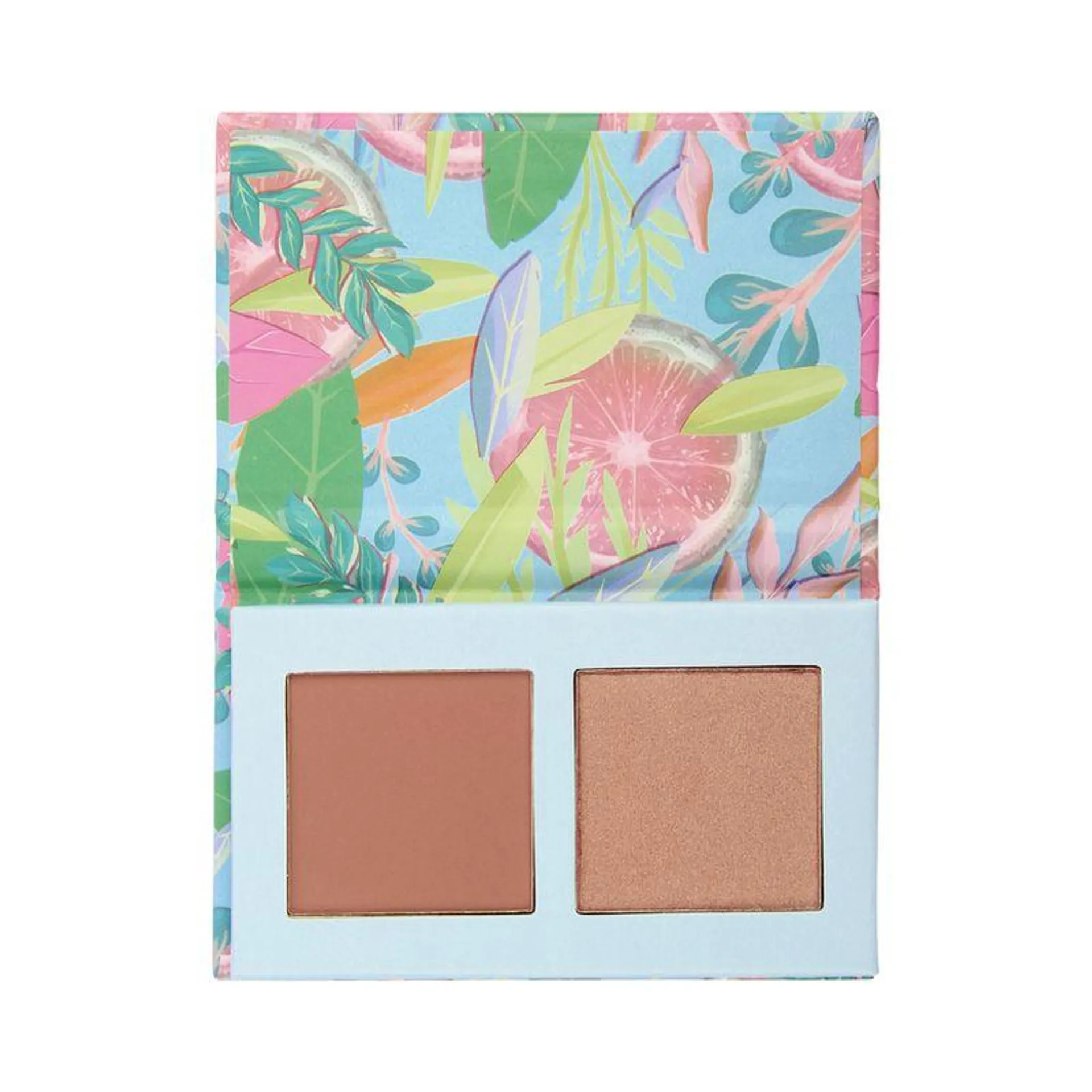 Paleta De Maquillaje Bys Floral Face Duo