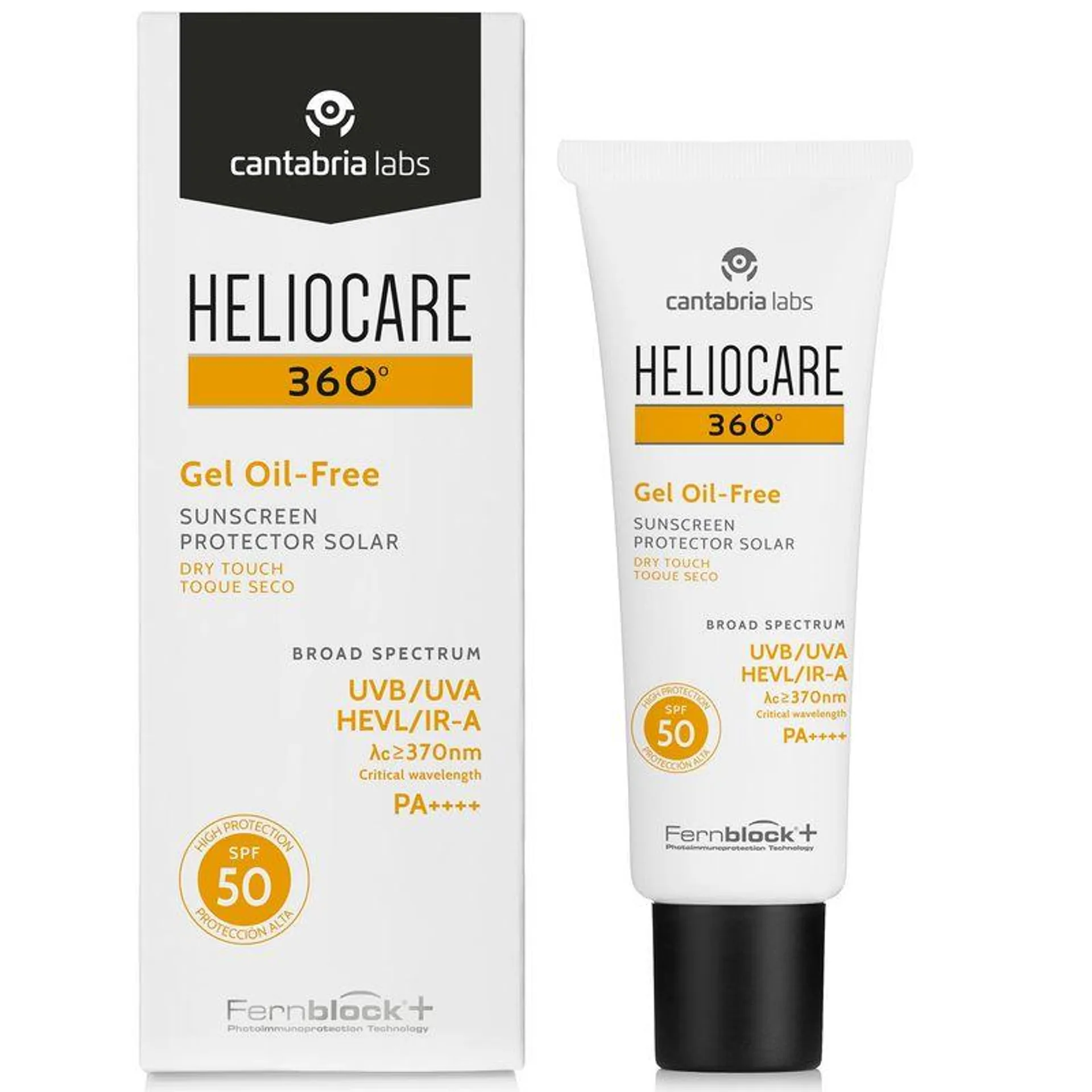 Protector Solar en Gel Piel Grasa e Imperfecciones Heliocare 360° Spf 50 50 Ml