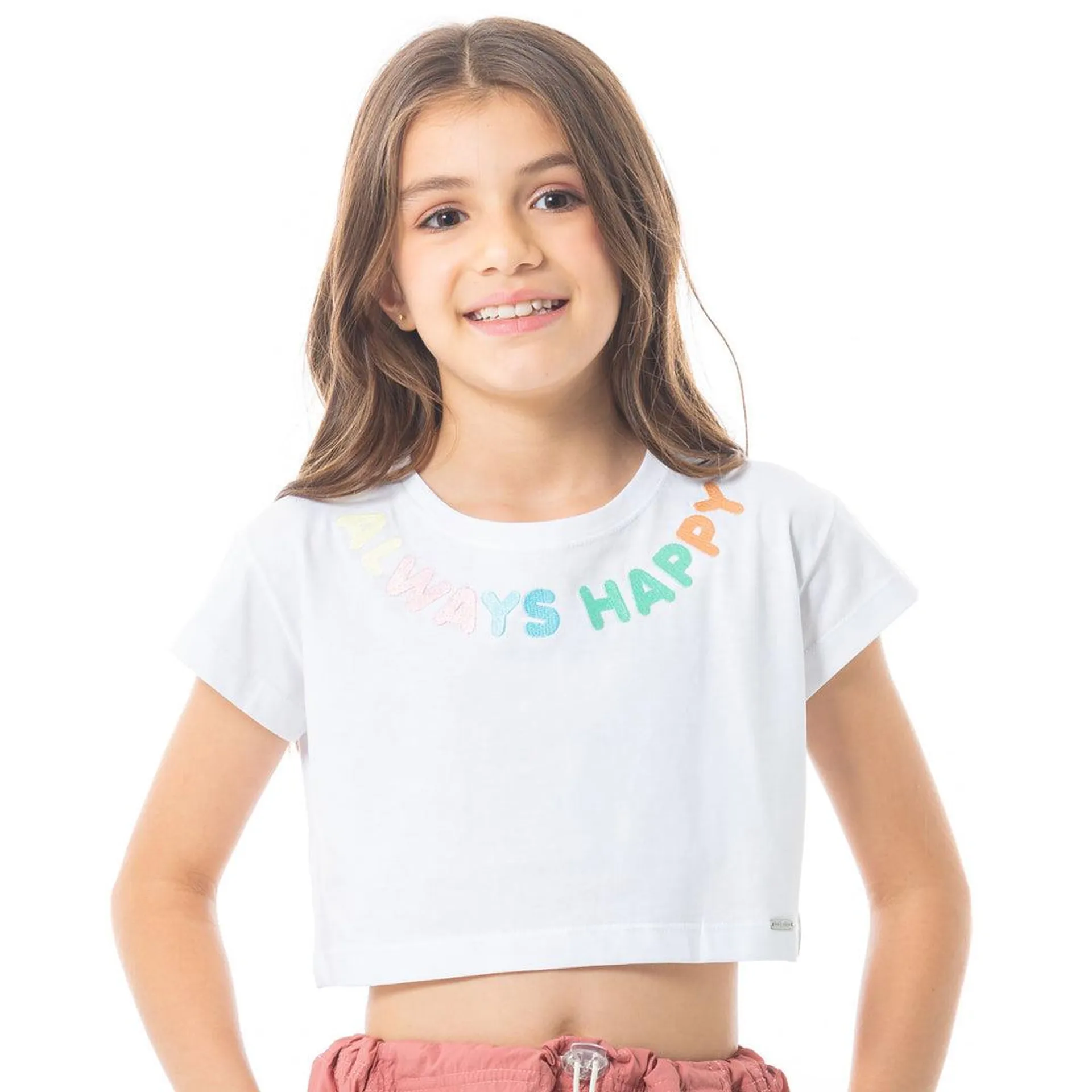 EMBROIDERED T-SHIRT FOR GIRLS