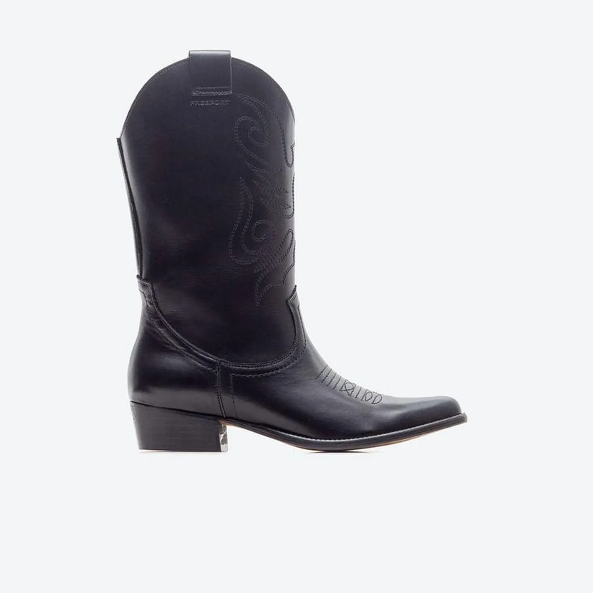 The Everyday Texan Boot Bota Casual Mujer Freeport Bcgv Negro