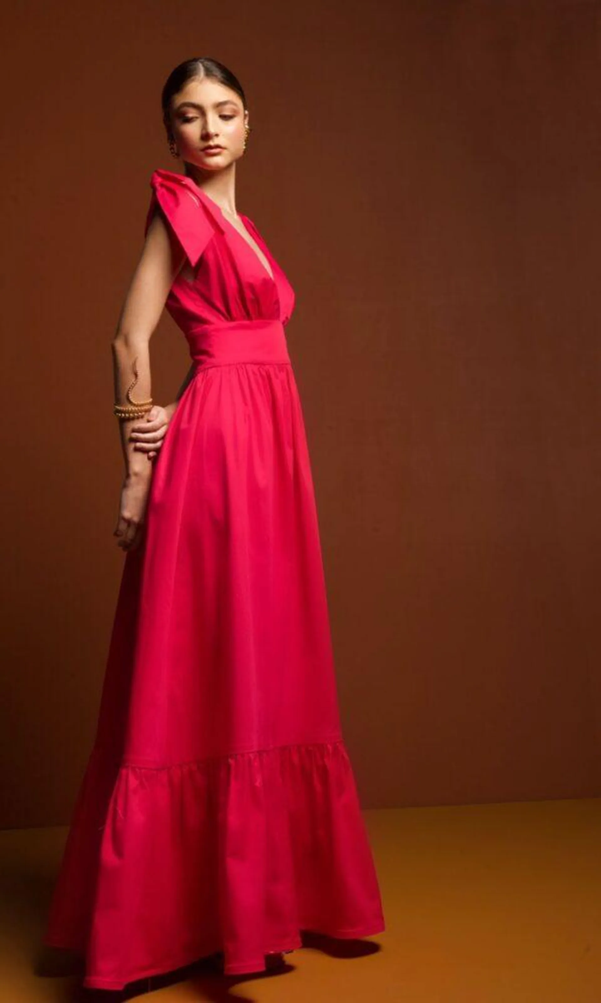 Vestido Iliana Fucsia