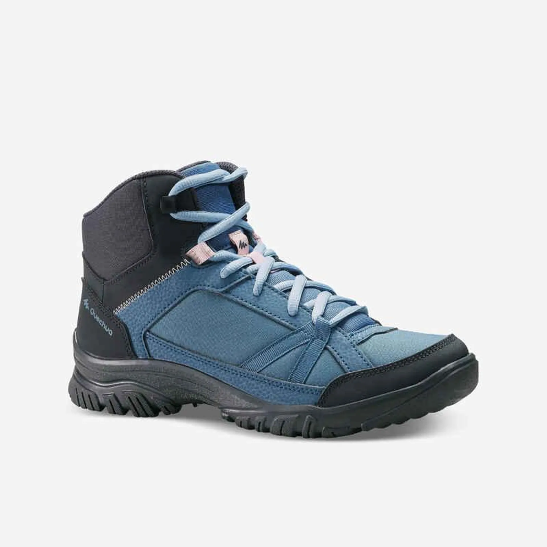 Botas para iniciación en senderismo para Mujer Quechua NH100 azul