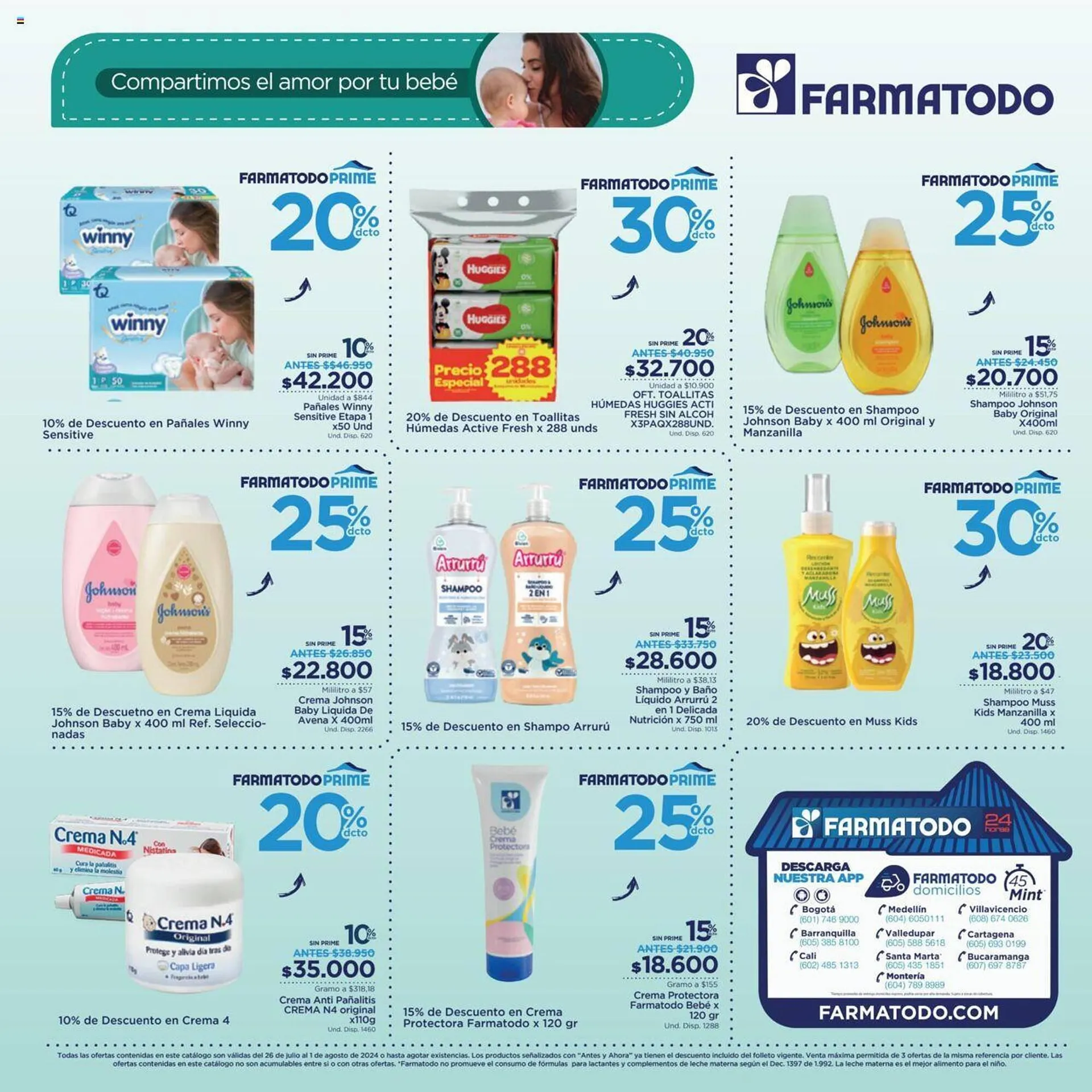 Catalogo de Catálogo FarmaTodo 26 de julio al 1 de agosto 2024 - Pag 4