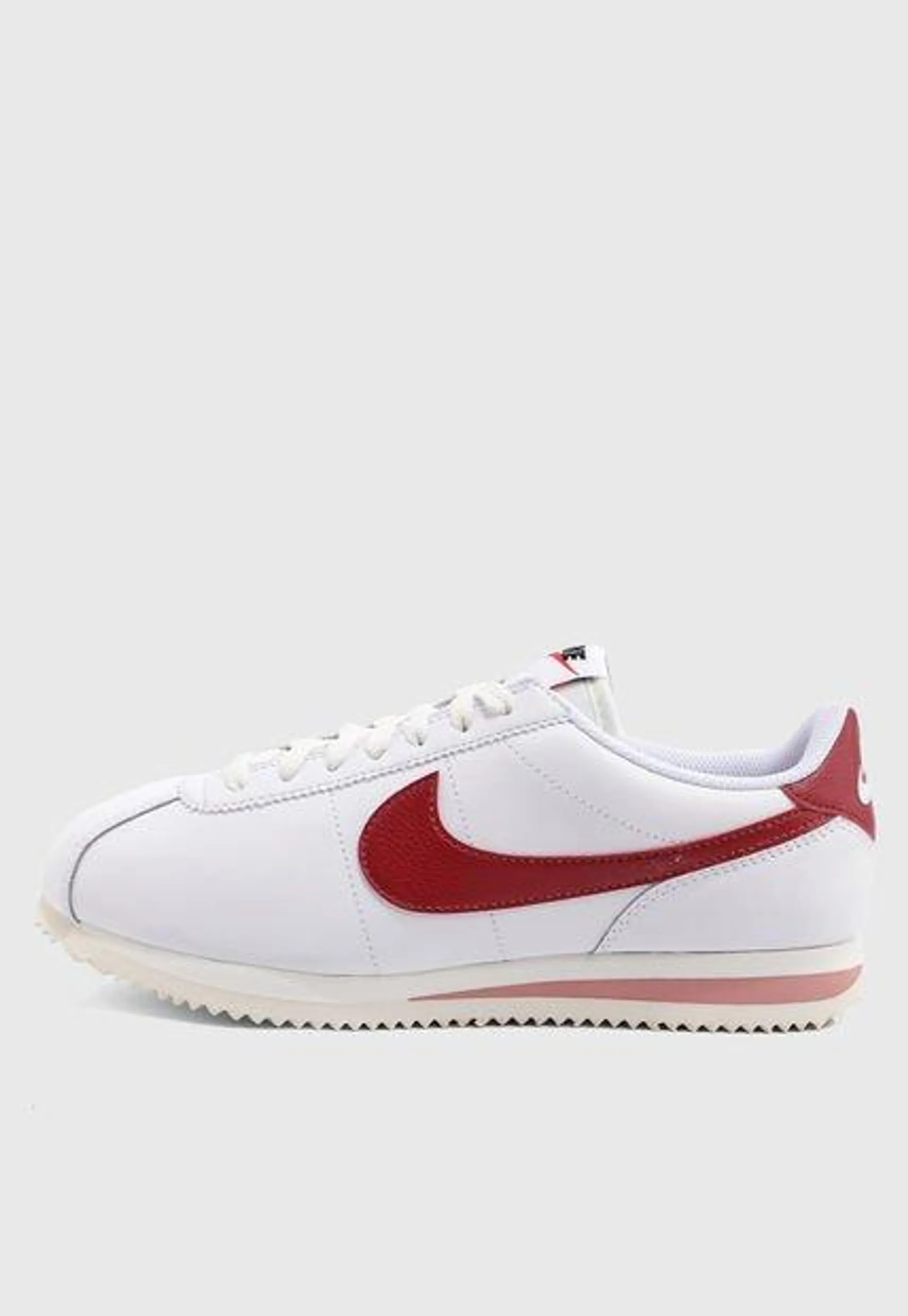 Tenis Lifestyle Blanco-Rojo-Marfil Nike Cortez