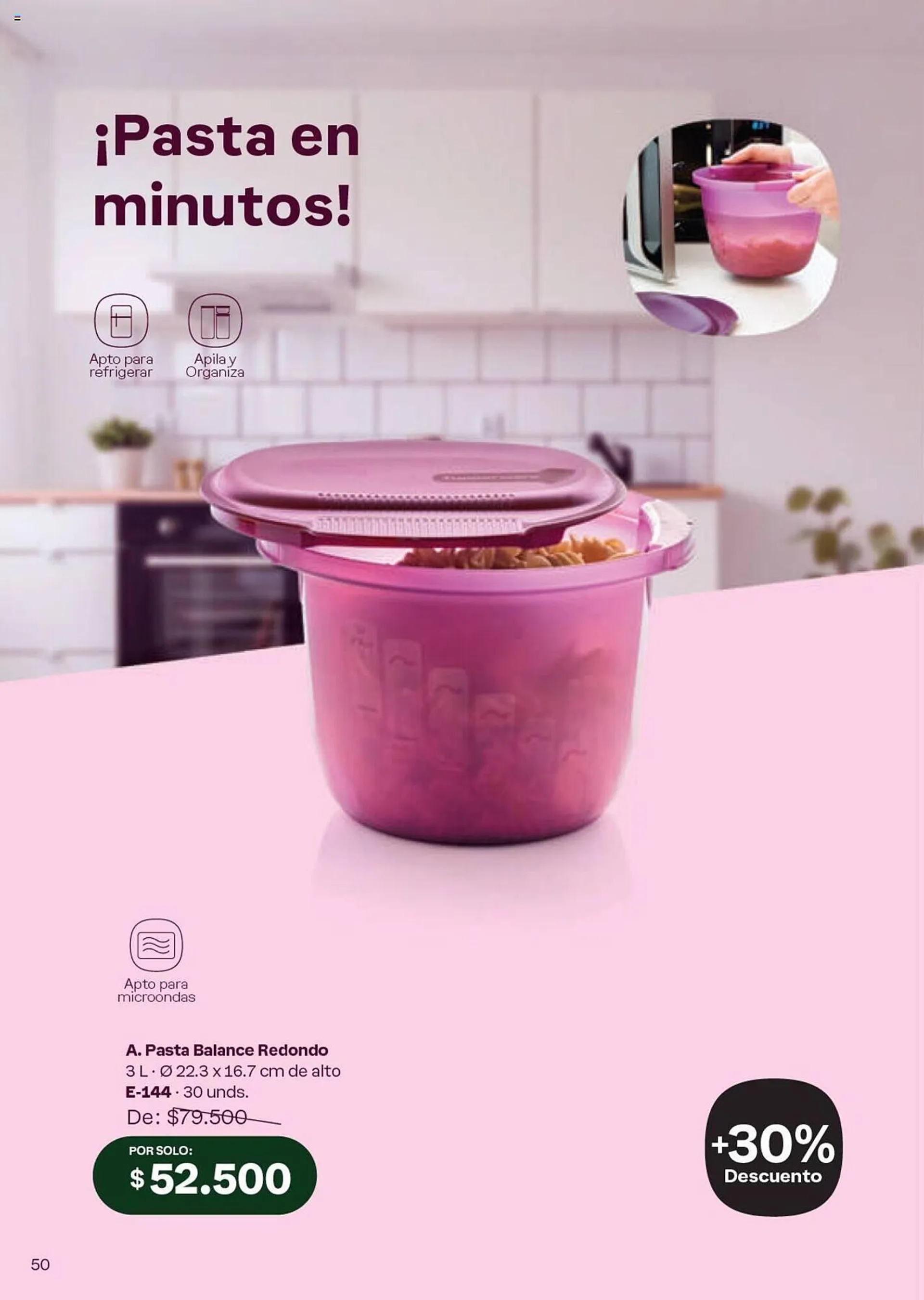 Catalogo de Catálogo Tupperware 4 de octubre al 31 de octubre 2024 - Pag 50