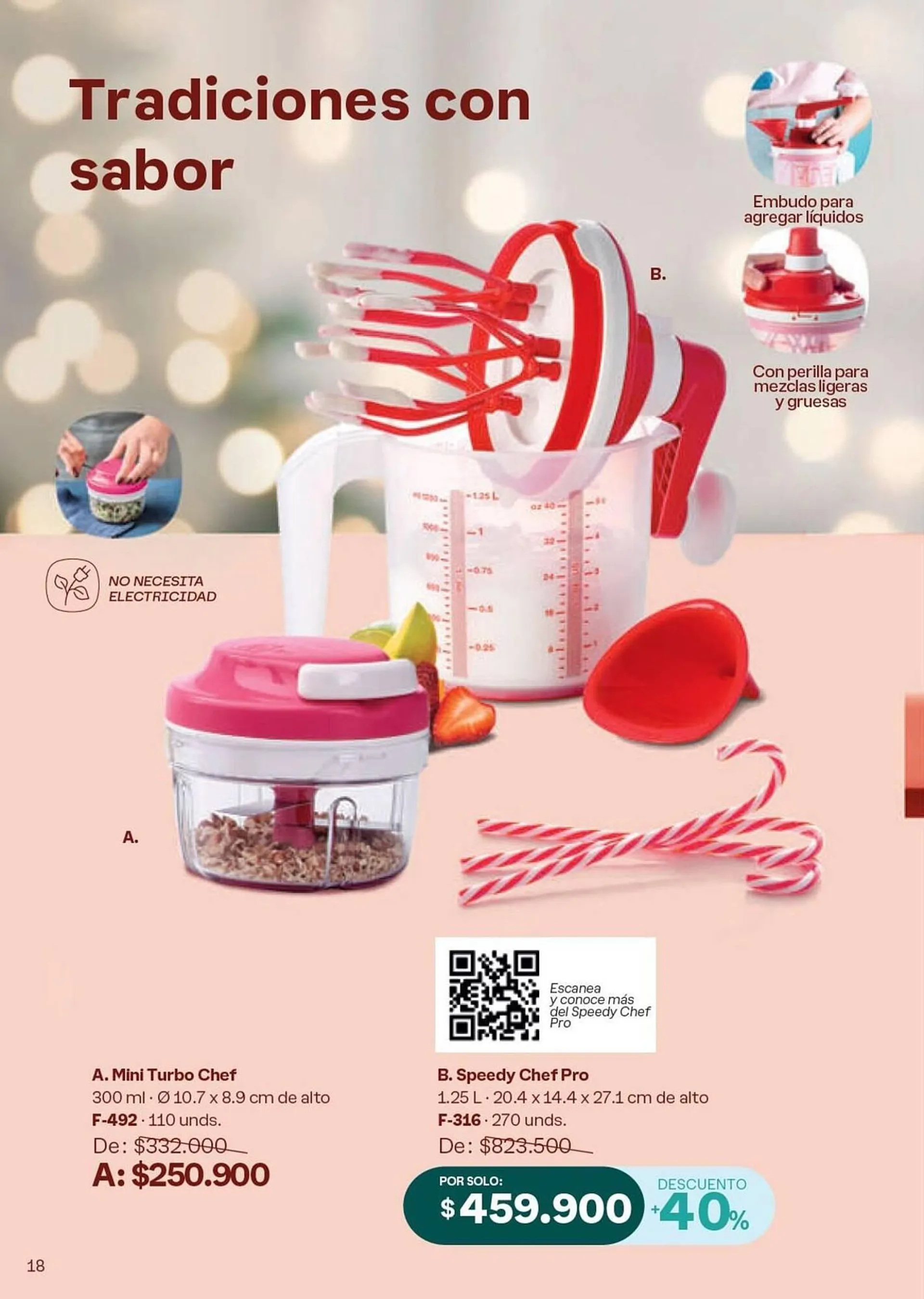 Catalogo de Catálogo Tupperware 19 de noviembre al 31 de diciembre 2024 - Pag 18