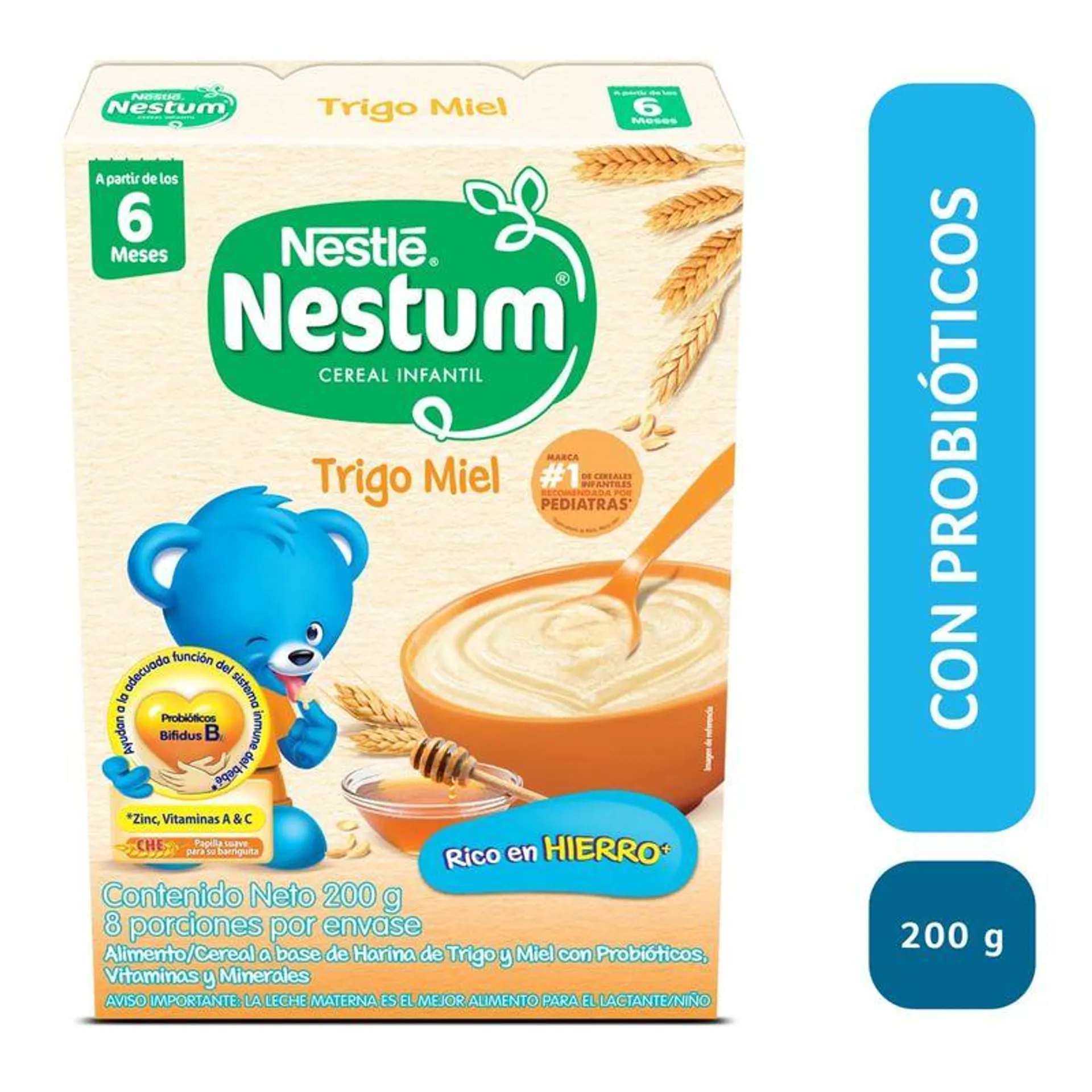 Nestum Trigo Miel Caja X 200 Gr