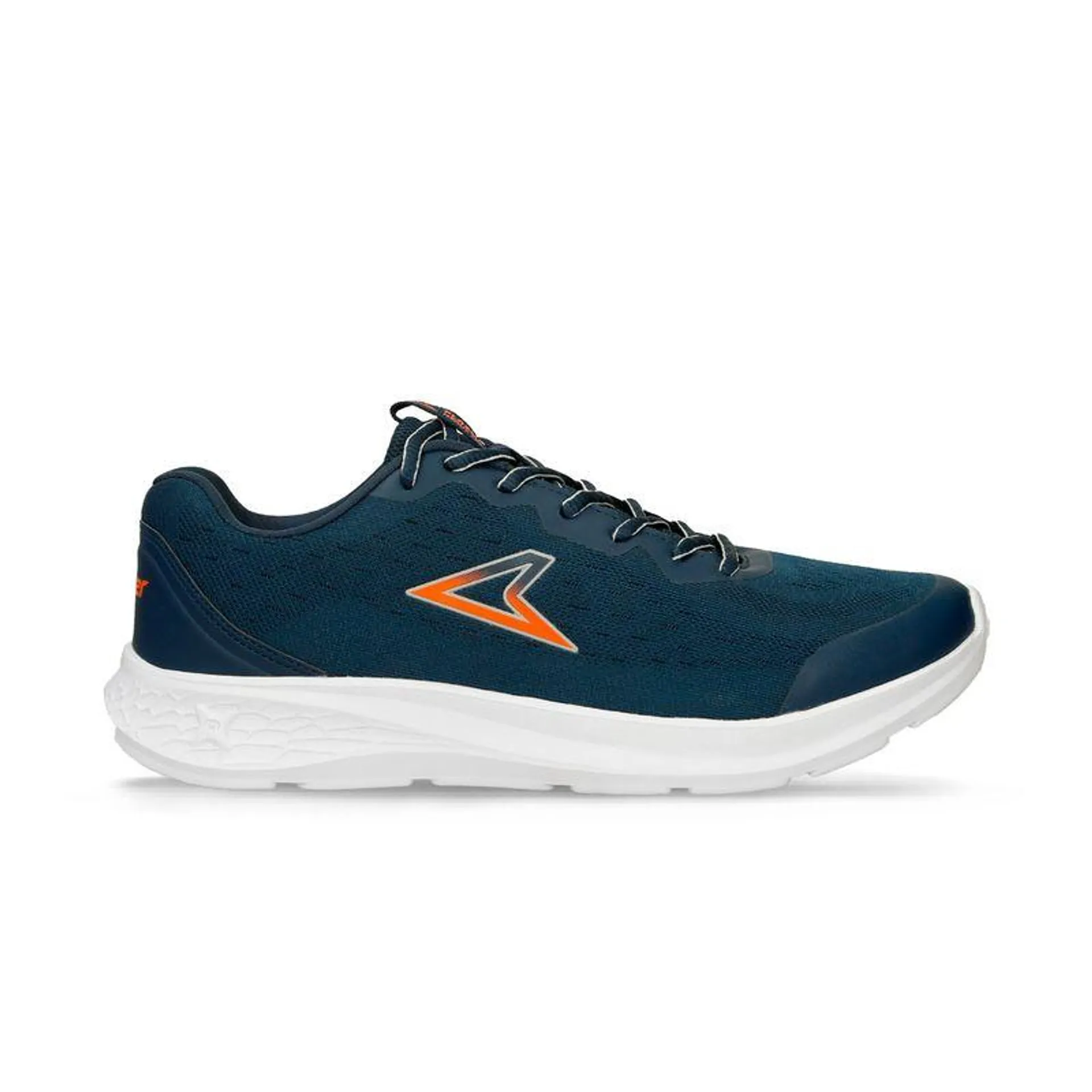 Tenis Deportivos Azul-Naranja Power Plazma Impact 100 Volus Hombre