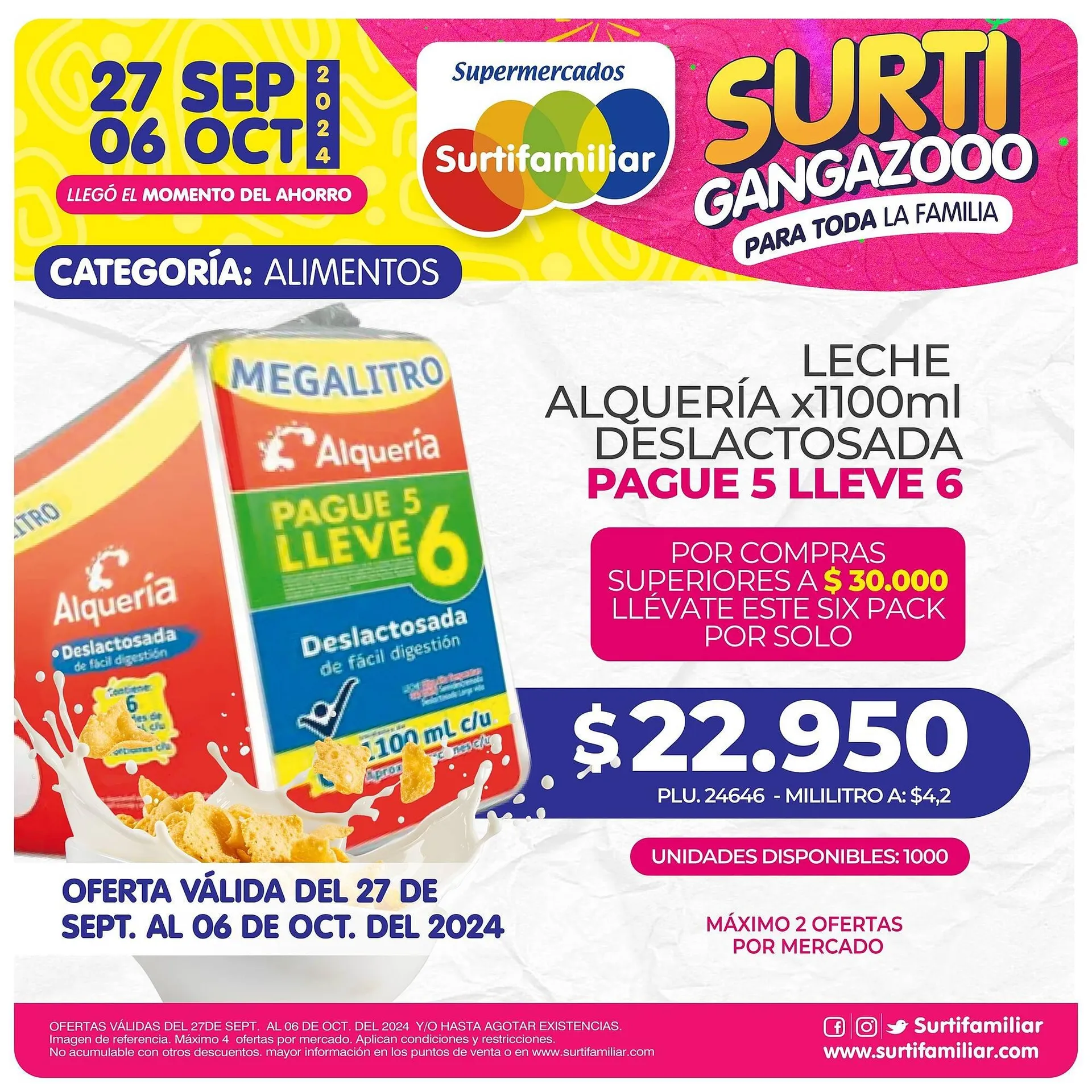 Catalogo de Catálogo Surtifamiliar 28 de septiembre al 5 de octubre 2024 - Pag 5