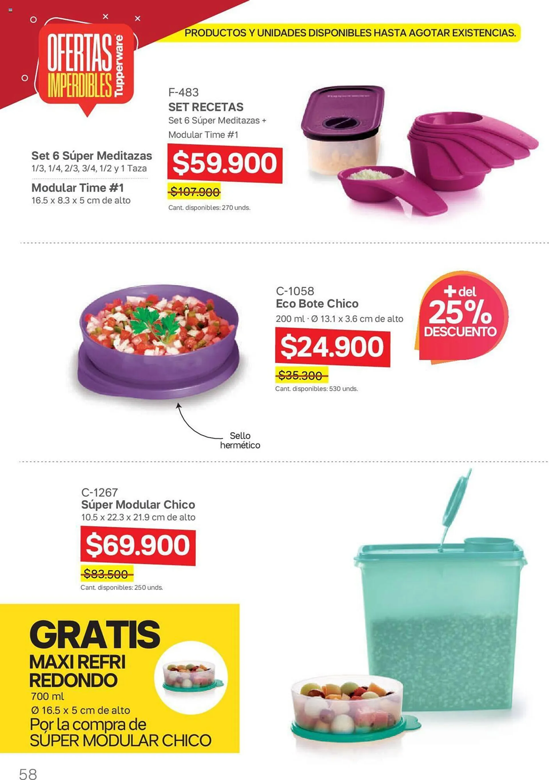 Catalogo de Catálogo Tupperware 29 de diciembre al 25 de enero 2024 - Pag 58