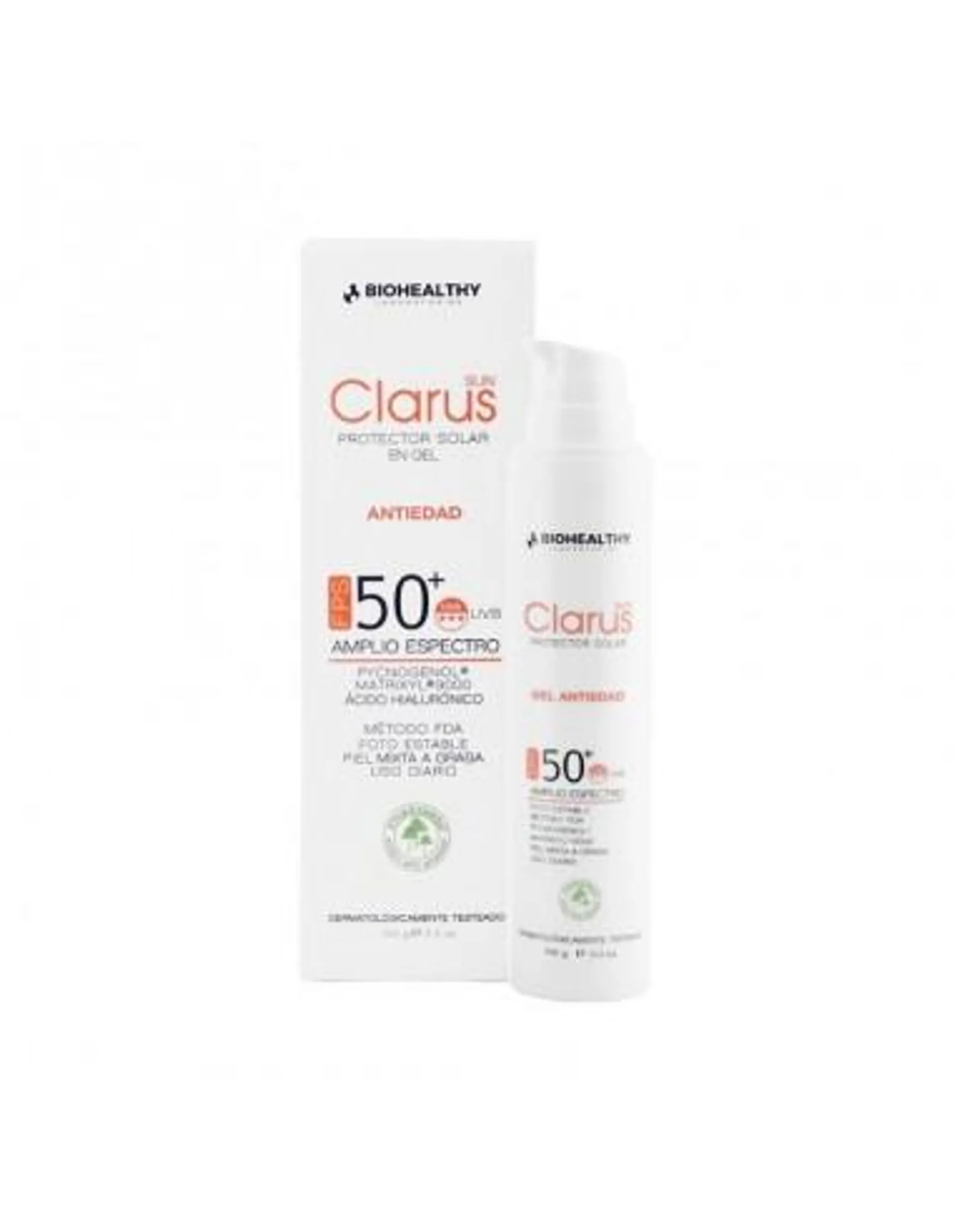 Clarus Protector Solar Gel SPF50+ X 100GR