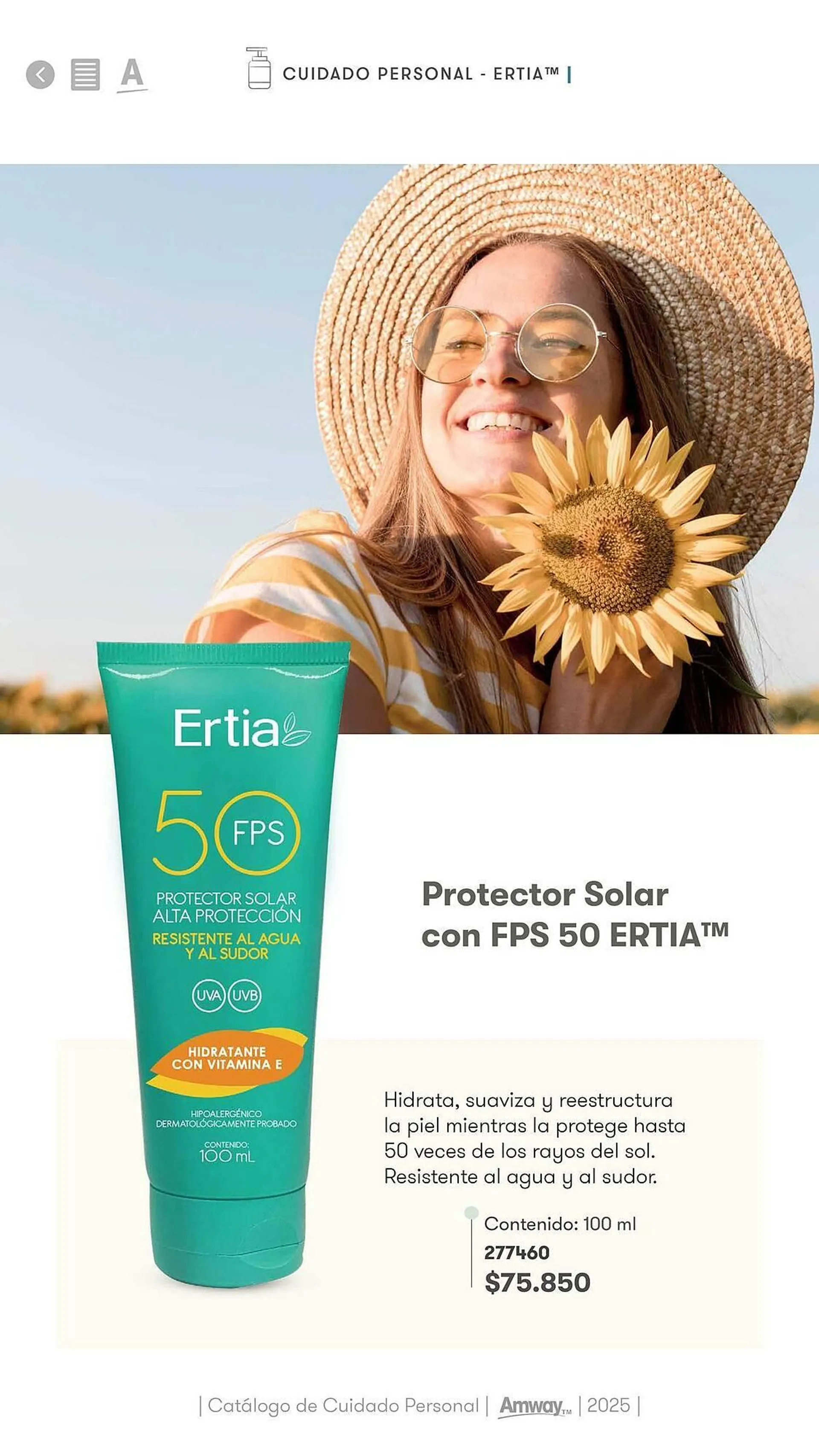 Catalogo de Catálogo Amway 8 de abril al 30 de abril 2025 - Pag 26