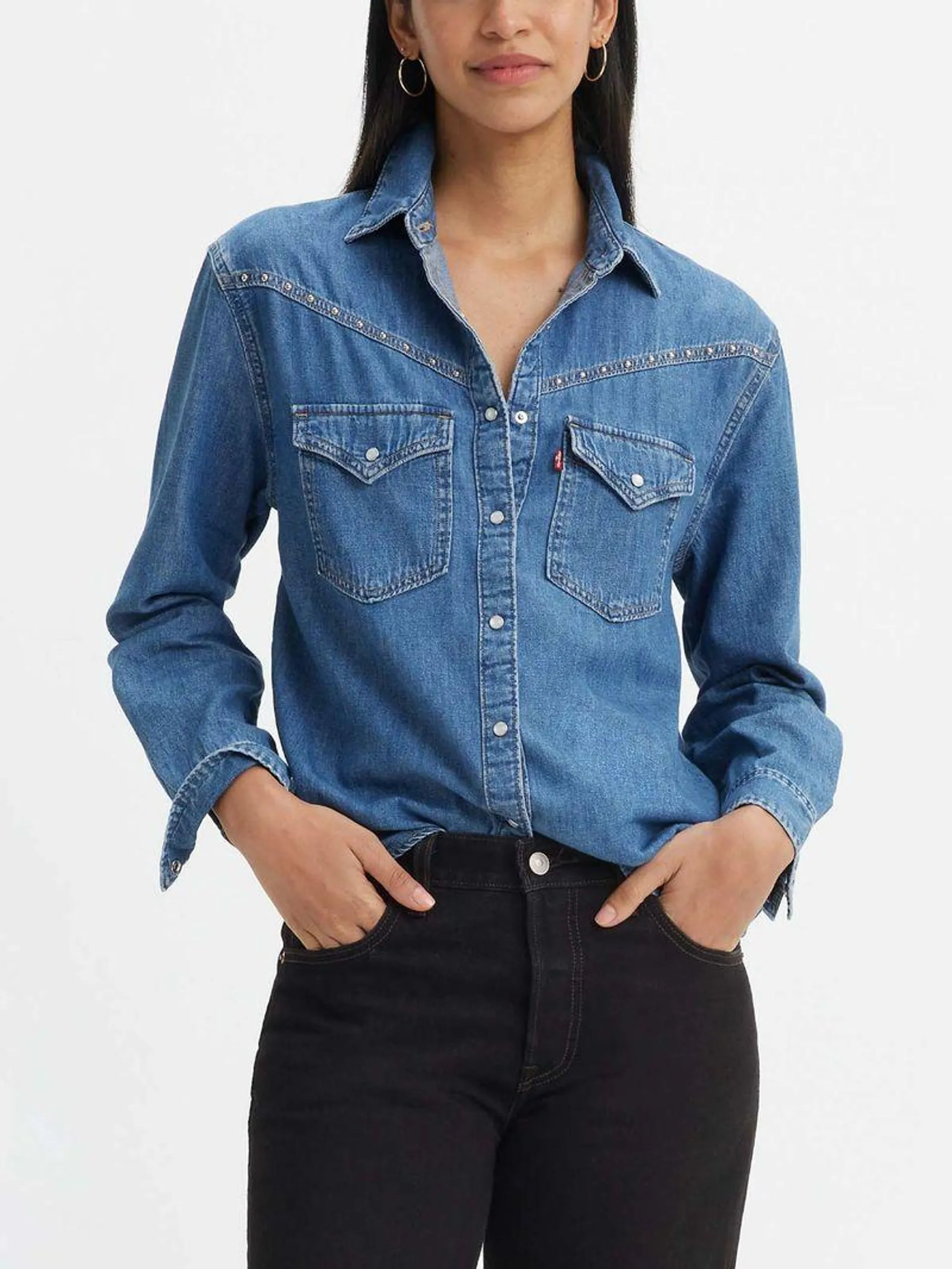 Camisa Levi’S® Western Denim Para Mujer