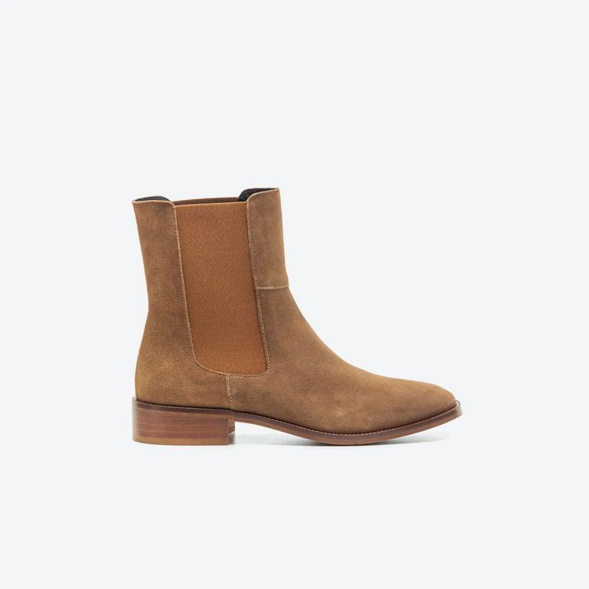 The Everyday Chelsea Boot Bota Casual Mujer Freeport Bcew Castaño Claro