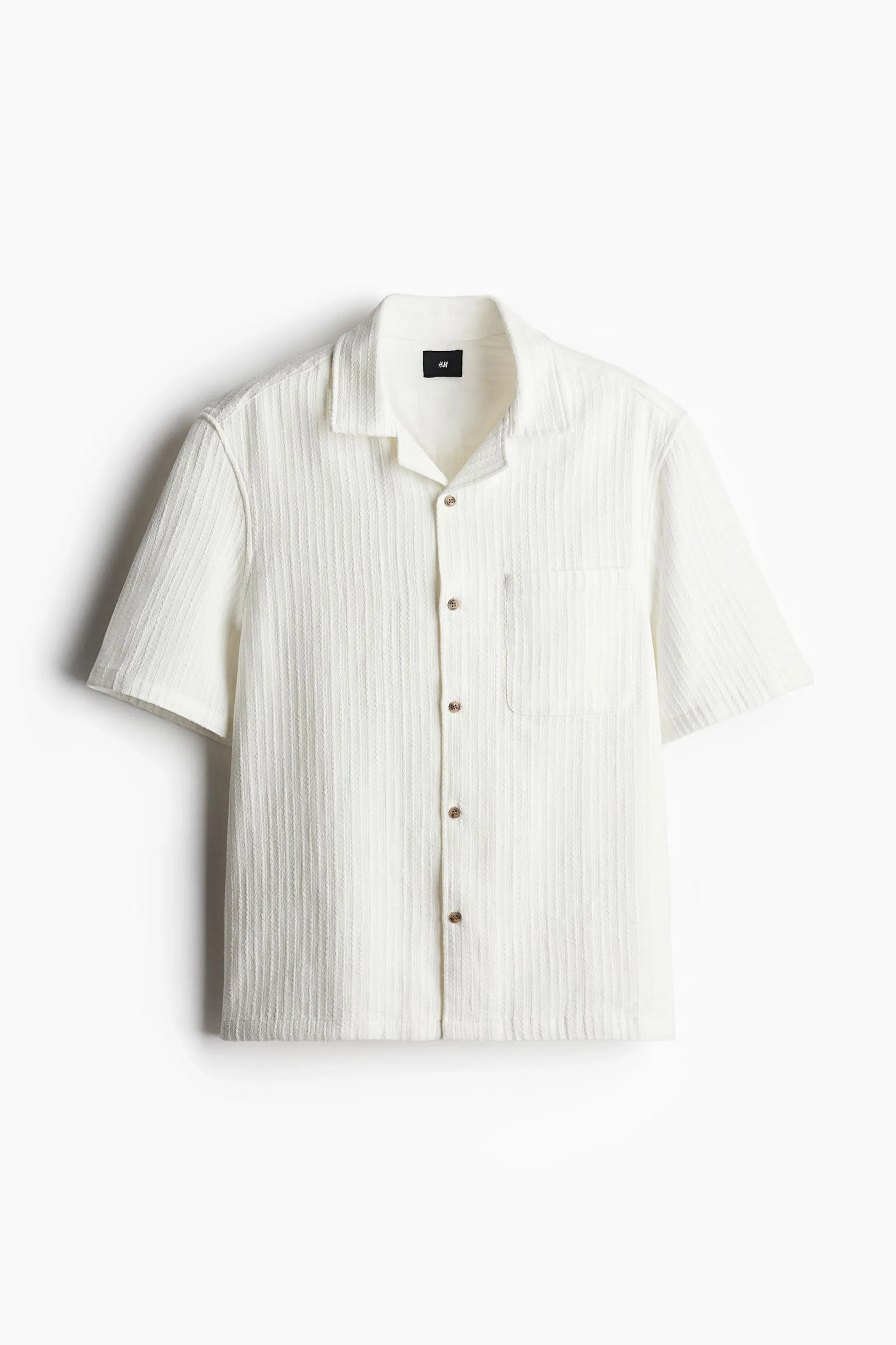 Regular Fit Textured resort shirt