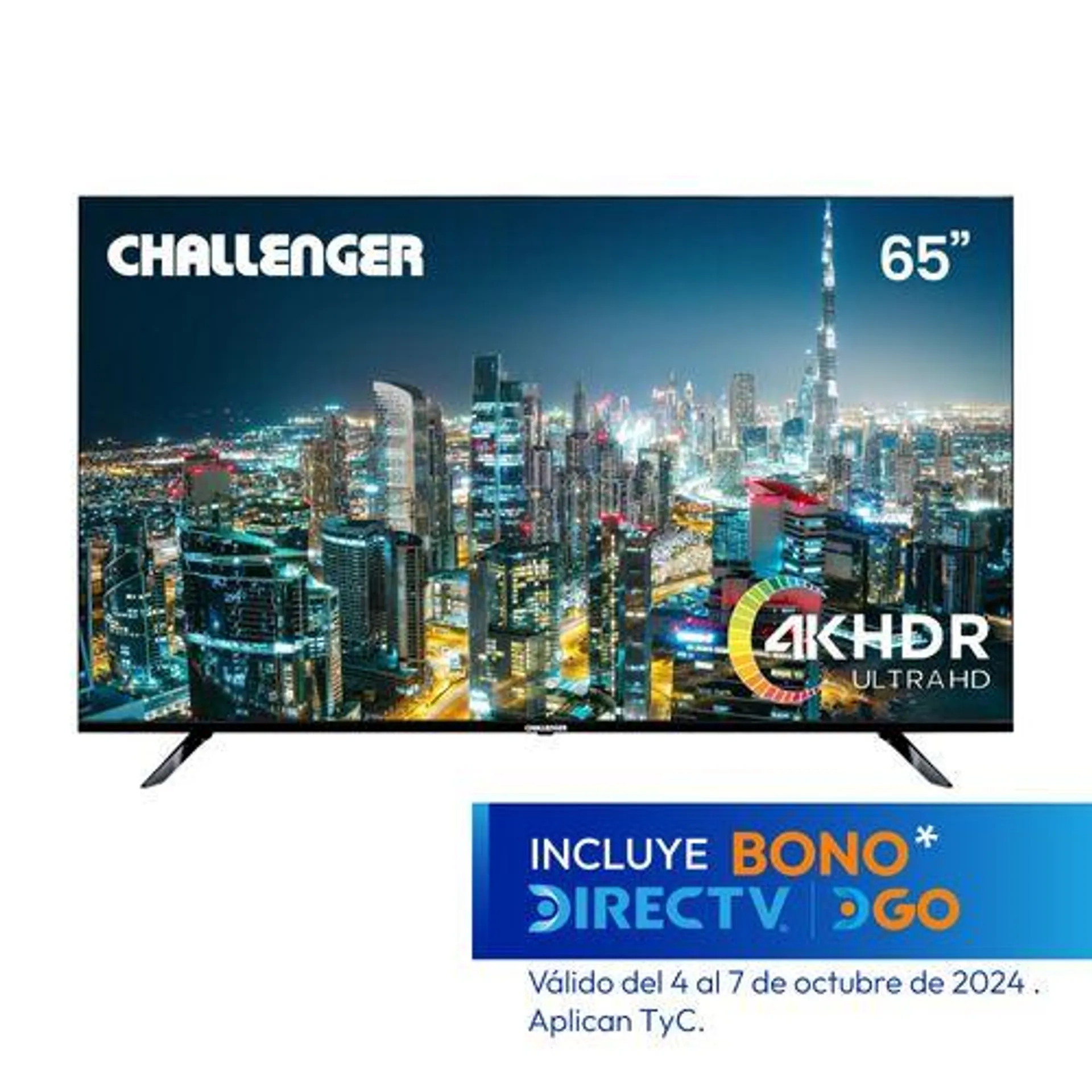 Televisor de 65" 4K UHD HDR Smart con Google TV y Control por voz. Incluye soporte de pared. - UHD 65KG85