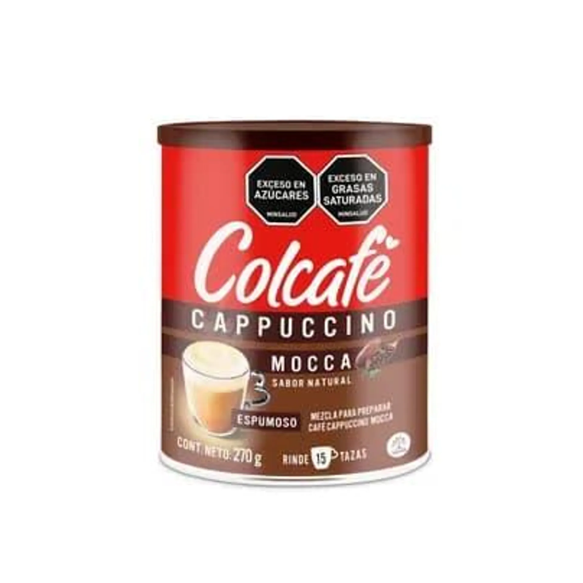 Cappuccino Colcafé Mocca lata x 270gr