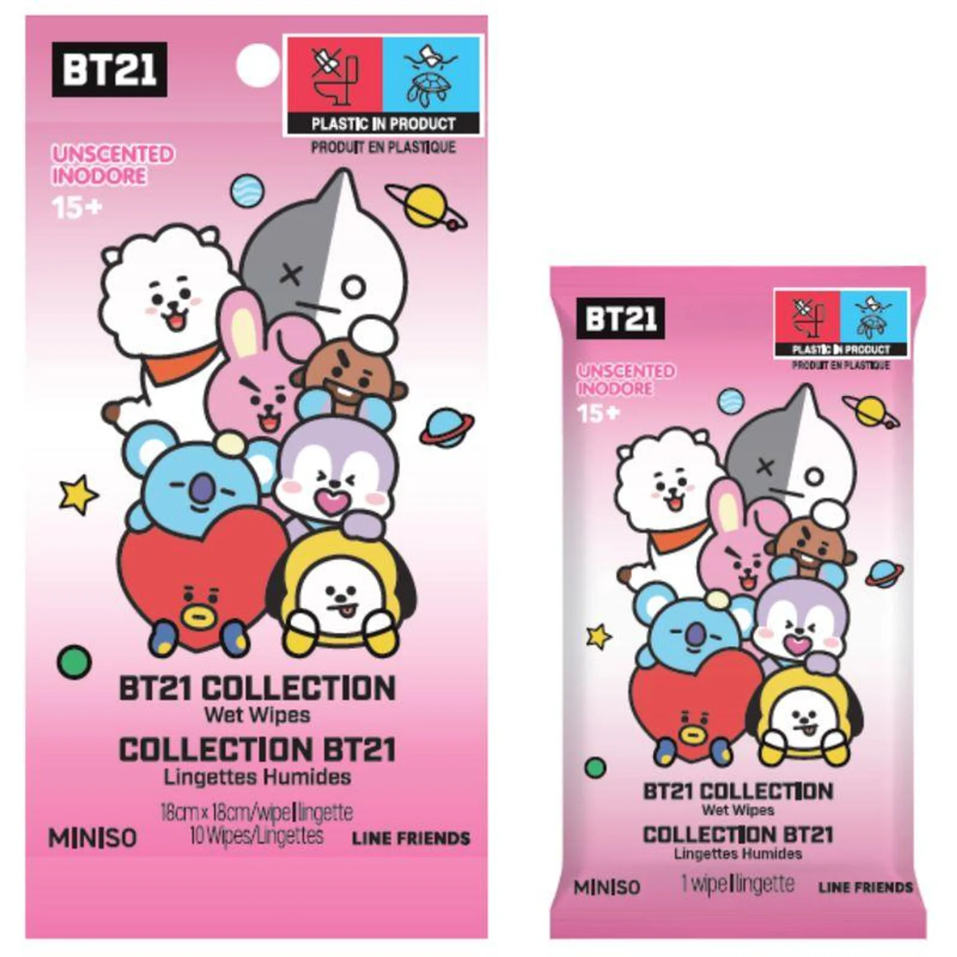 Toallitas Humedas BT21