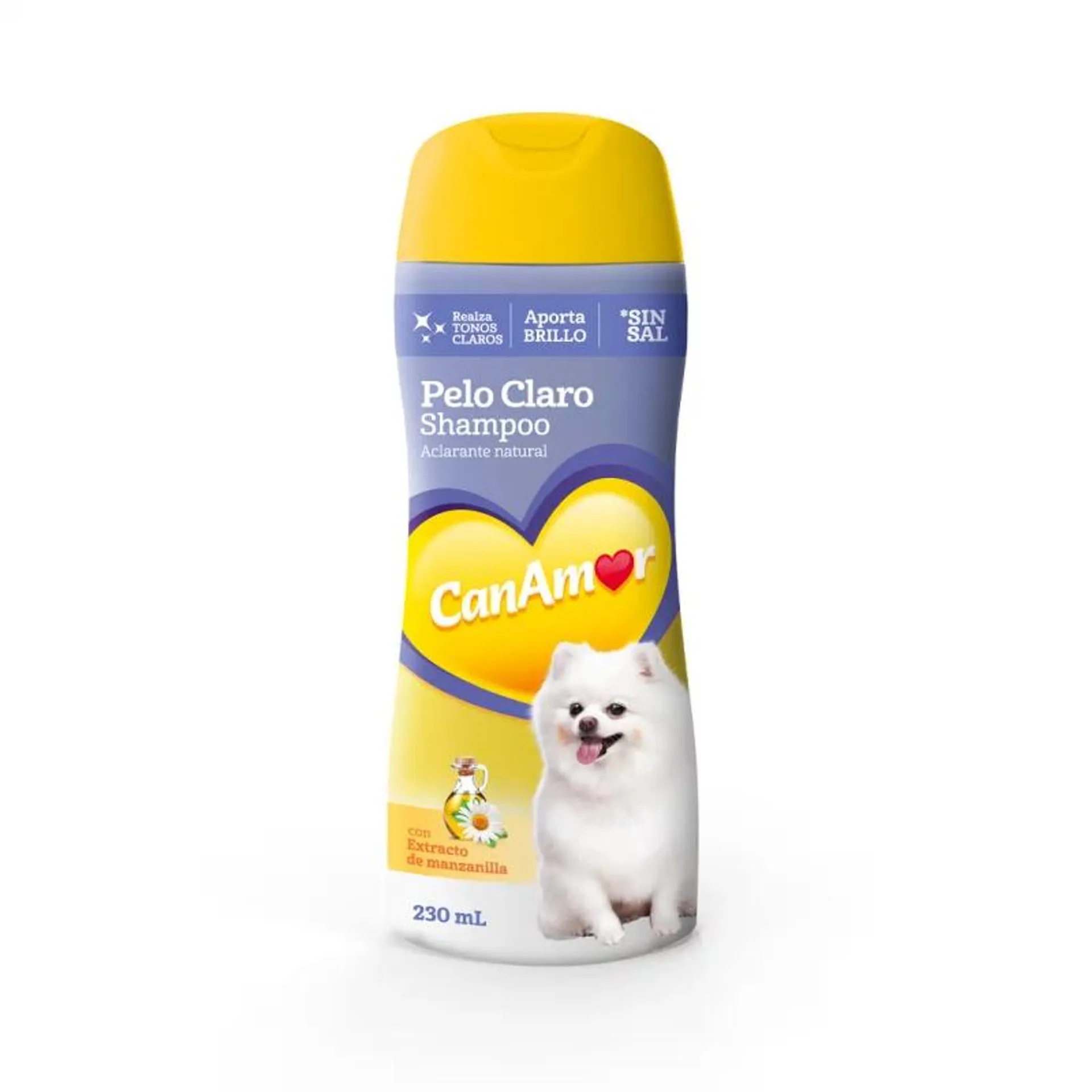 Shampoo Can Amor Pelo Claro x 230 ml