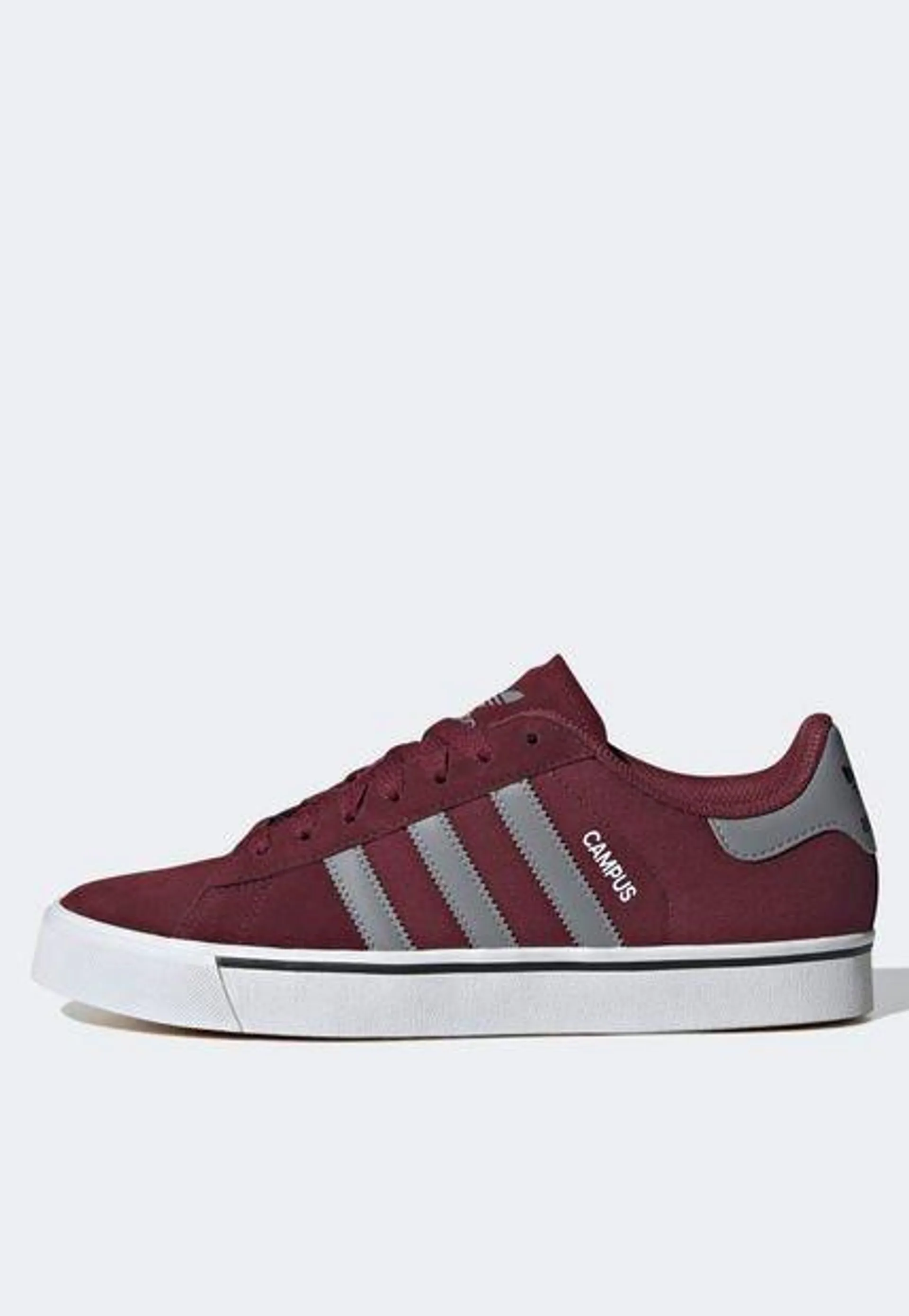 Tenis Lifestyle Vinotinto-Blanco-Gris adidas Originals Campus Vulc