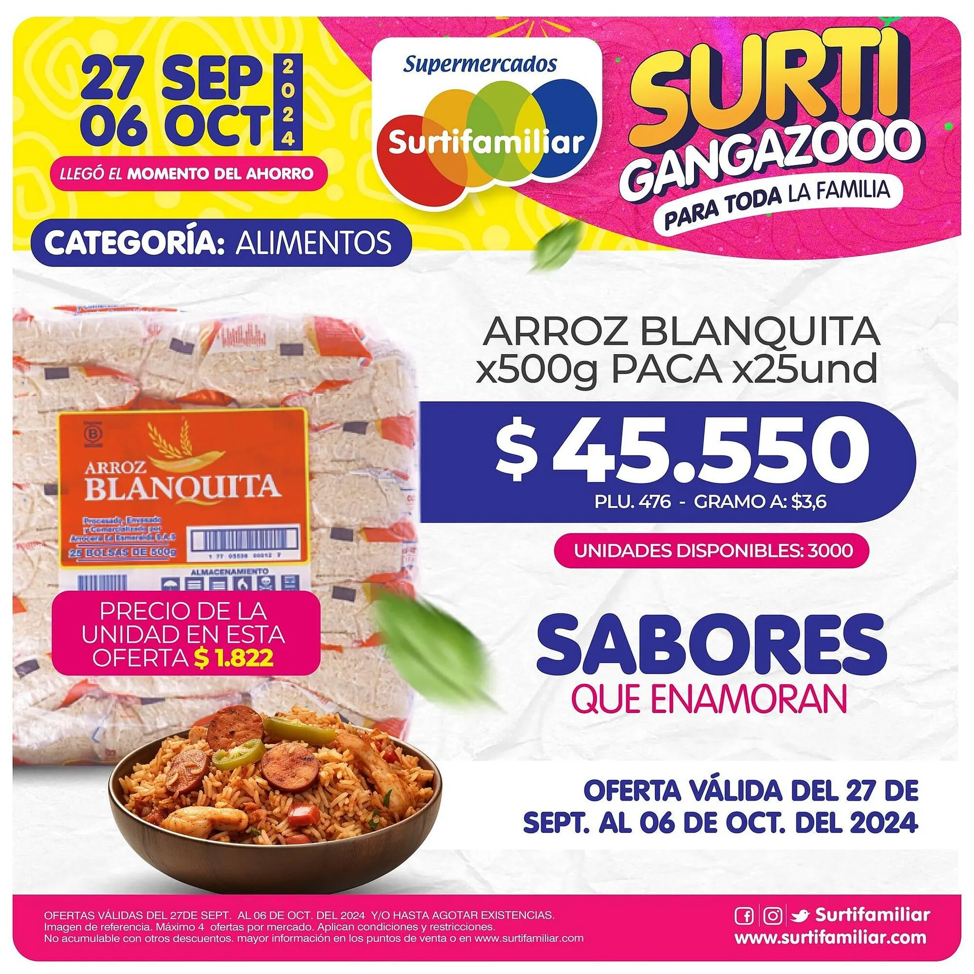 Catalogo de Catálogo Surtifamiliar 28 de septiembre al 5 de octubre 2024 - Pag 2