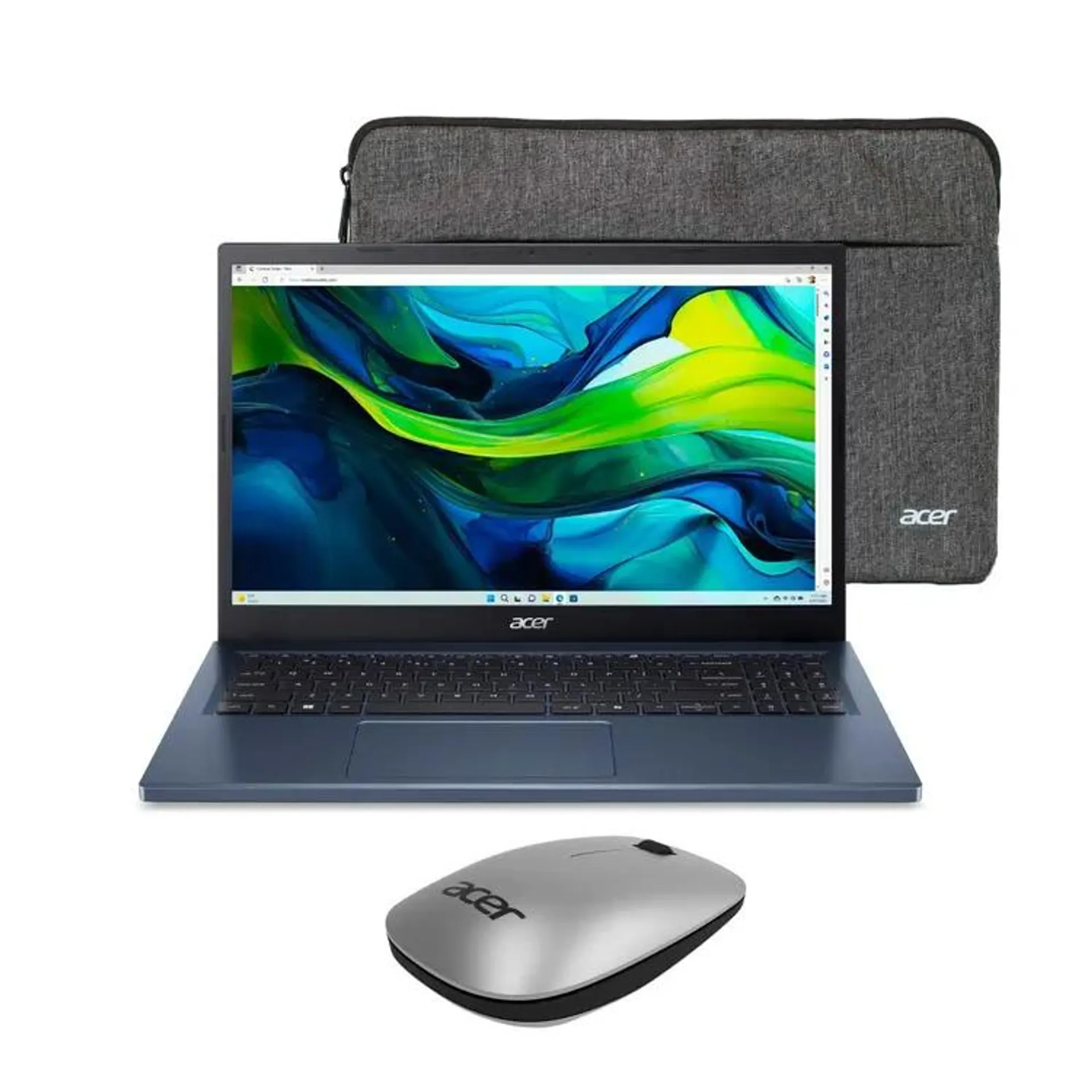 Computador Portátil ACER ASPIRE GO 15.6" Pulgadas 370J - Intel Core i3 - RAM 16GB - Disco SSD 1TB - Azul