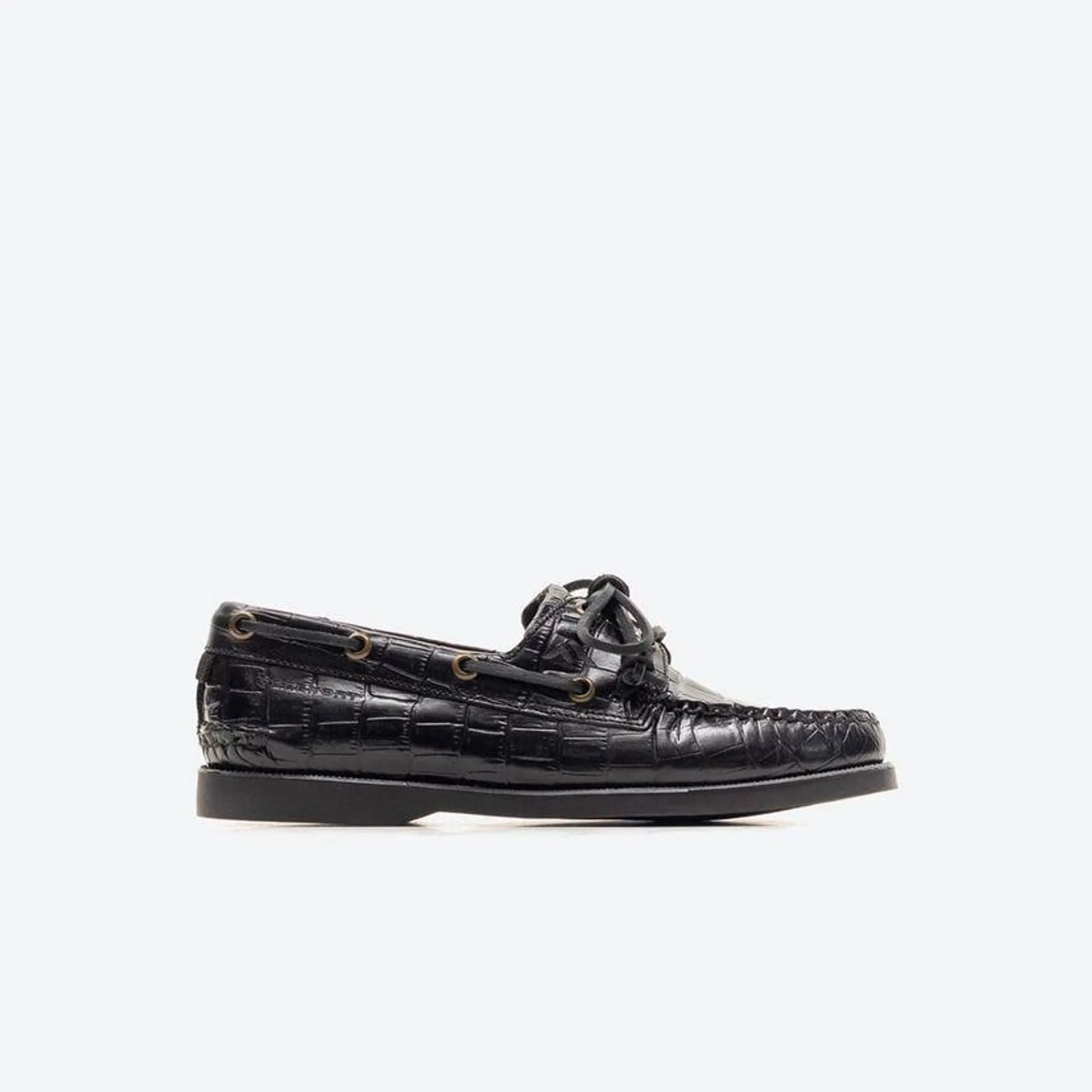 The ‘93 Classic 2 Eye Boat Shoe Zapato Casual Mujer Freeport Z1ie Negro