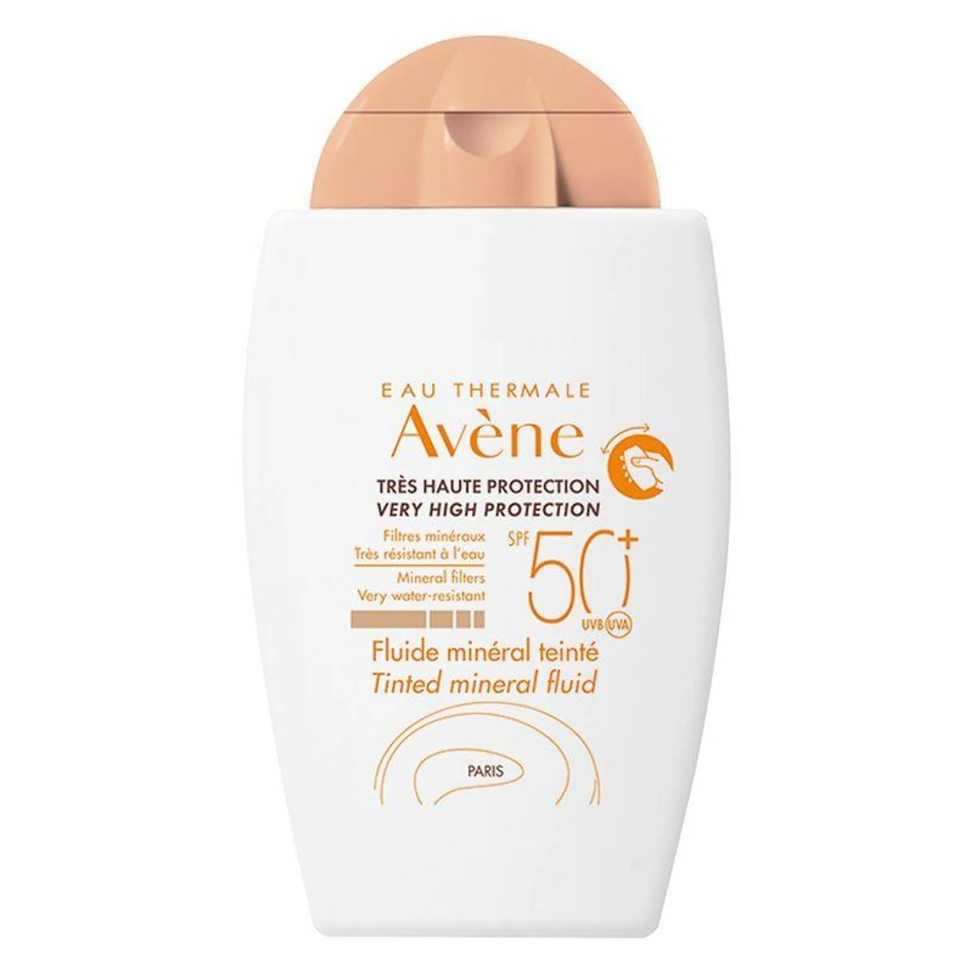 Protector Solar Fluido Mineral Color Avene LB SPF50 + X 40ml