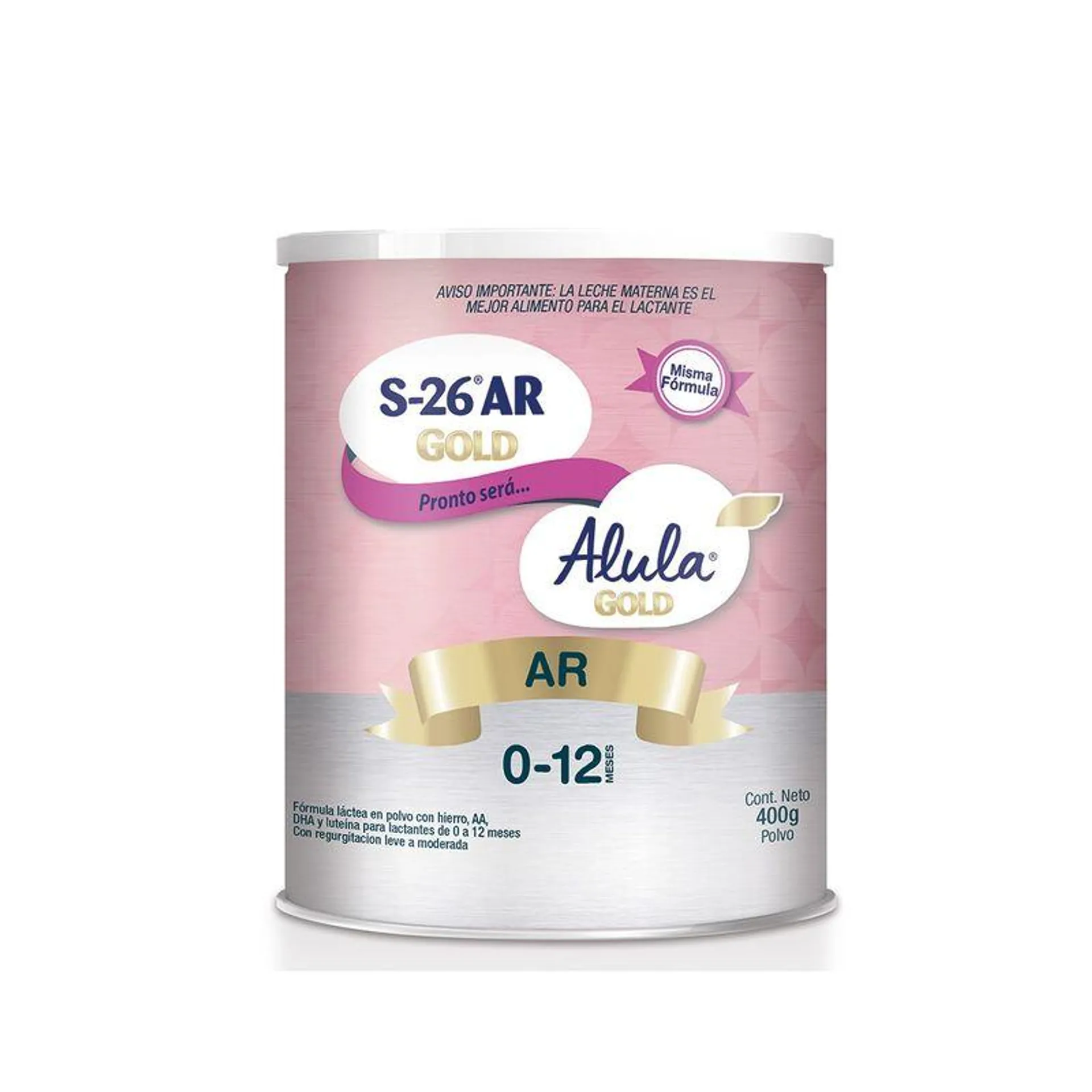 Formula Infantil Alula Gold Ar Lata X 400 Gr