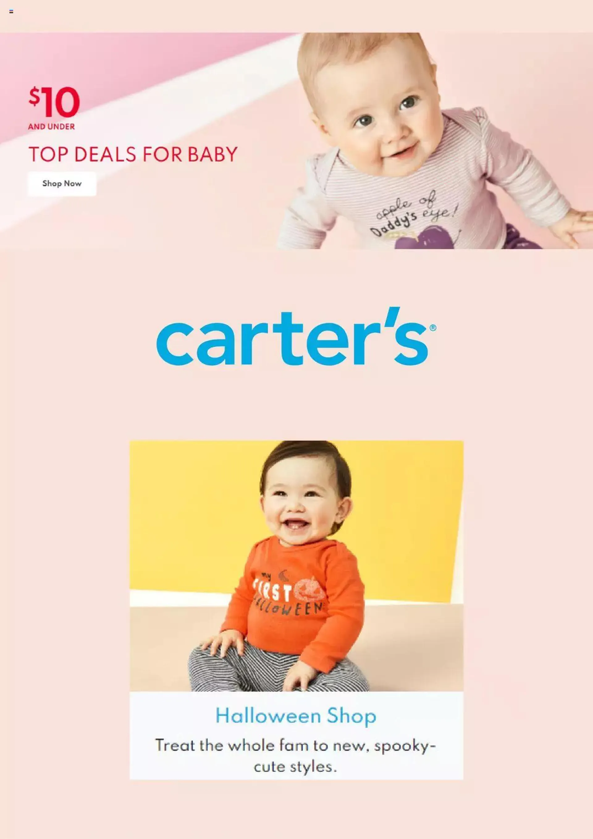 Carter's - Catálogo