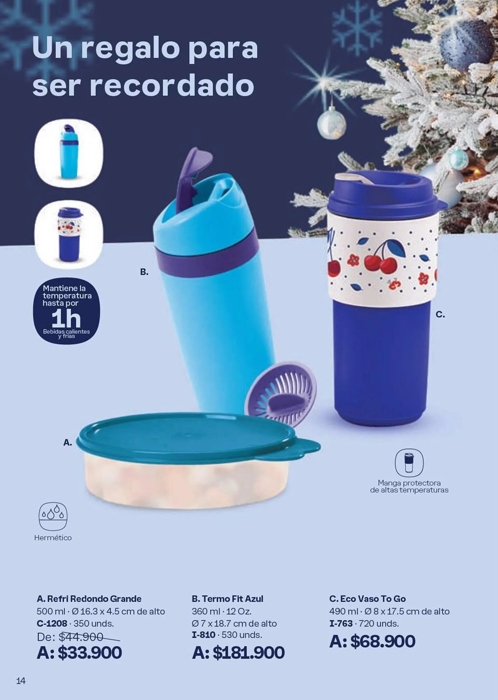 Catalogo de Catálogo Tupperware 19 de noviembre al 31 de diciembre 2024 - Pag 14