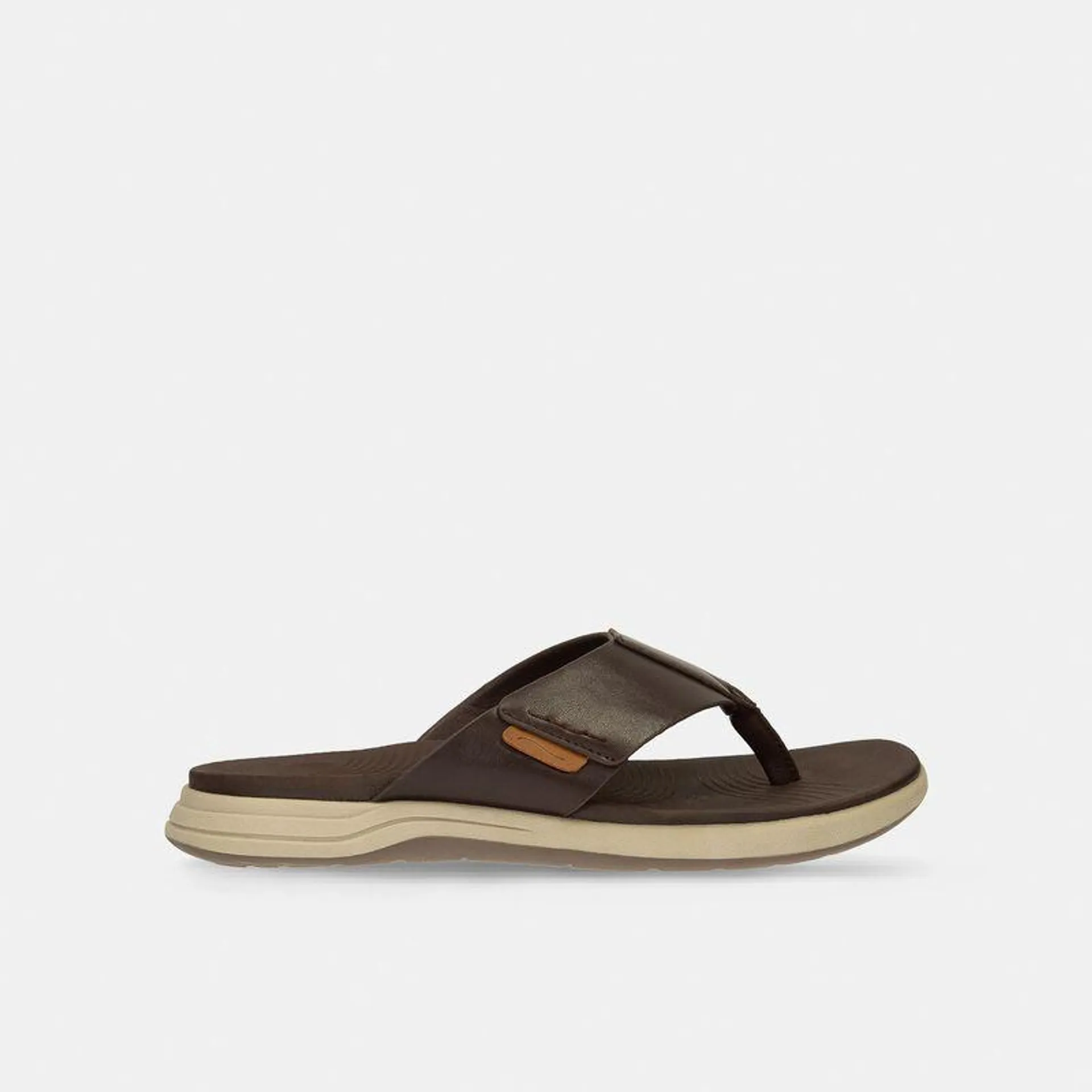 Sandalias Café Bata Comfit Milk Bamboo Hombre