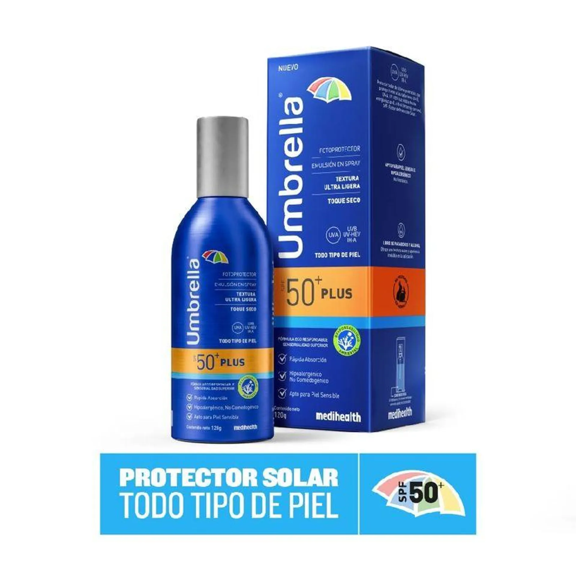 Protector Solar Umbrella Plus Fps50 Frasco X 120gr Protector Solar Umbrella Plus Fps50 Frasco X 120Grs