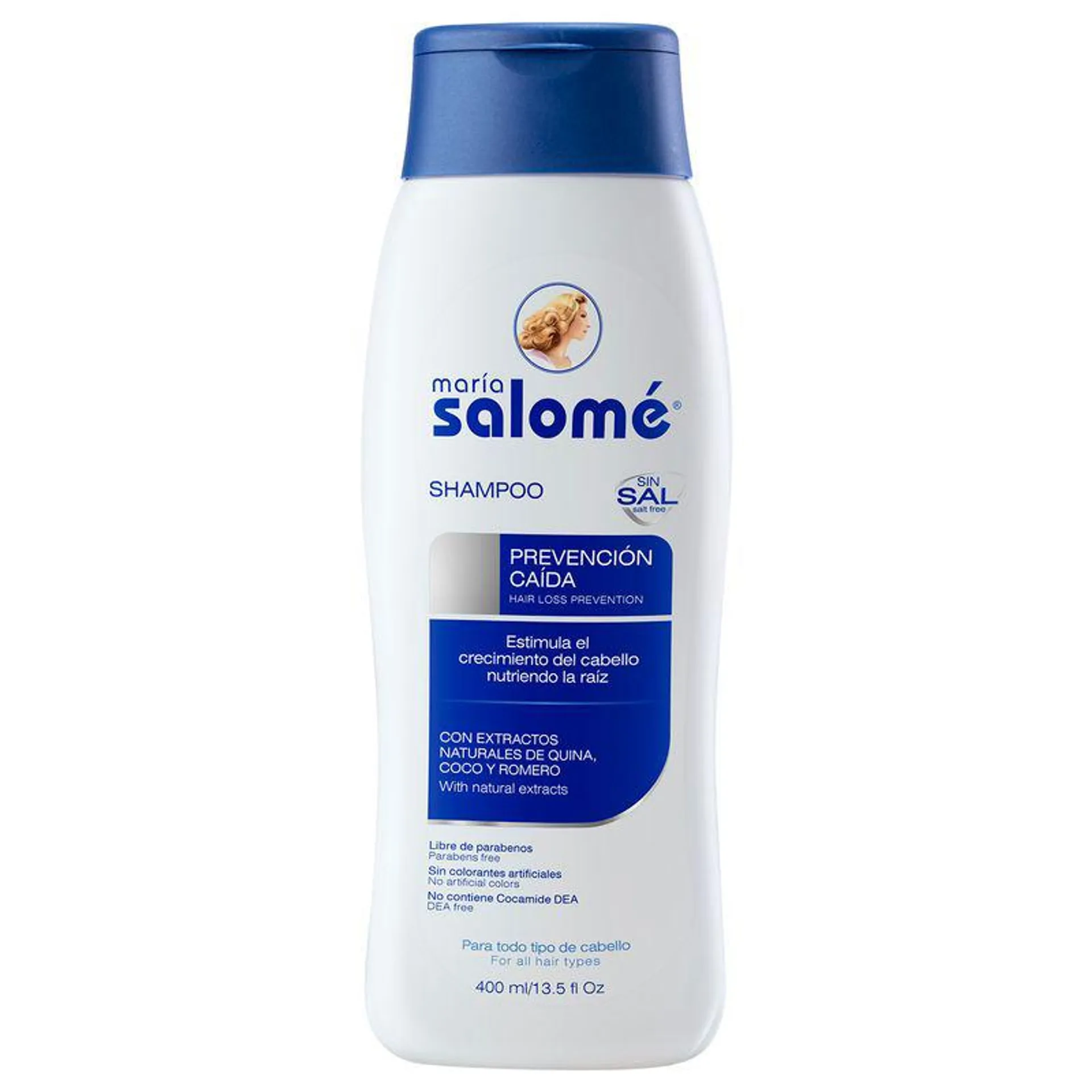 Shampoo Maria Salome Sin Sal 400 Ml